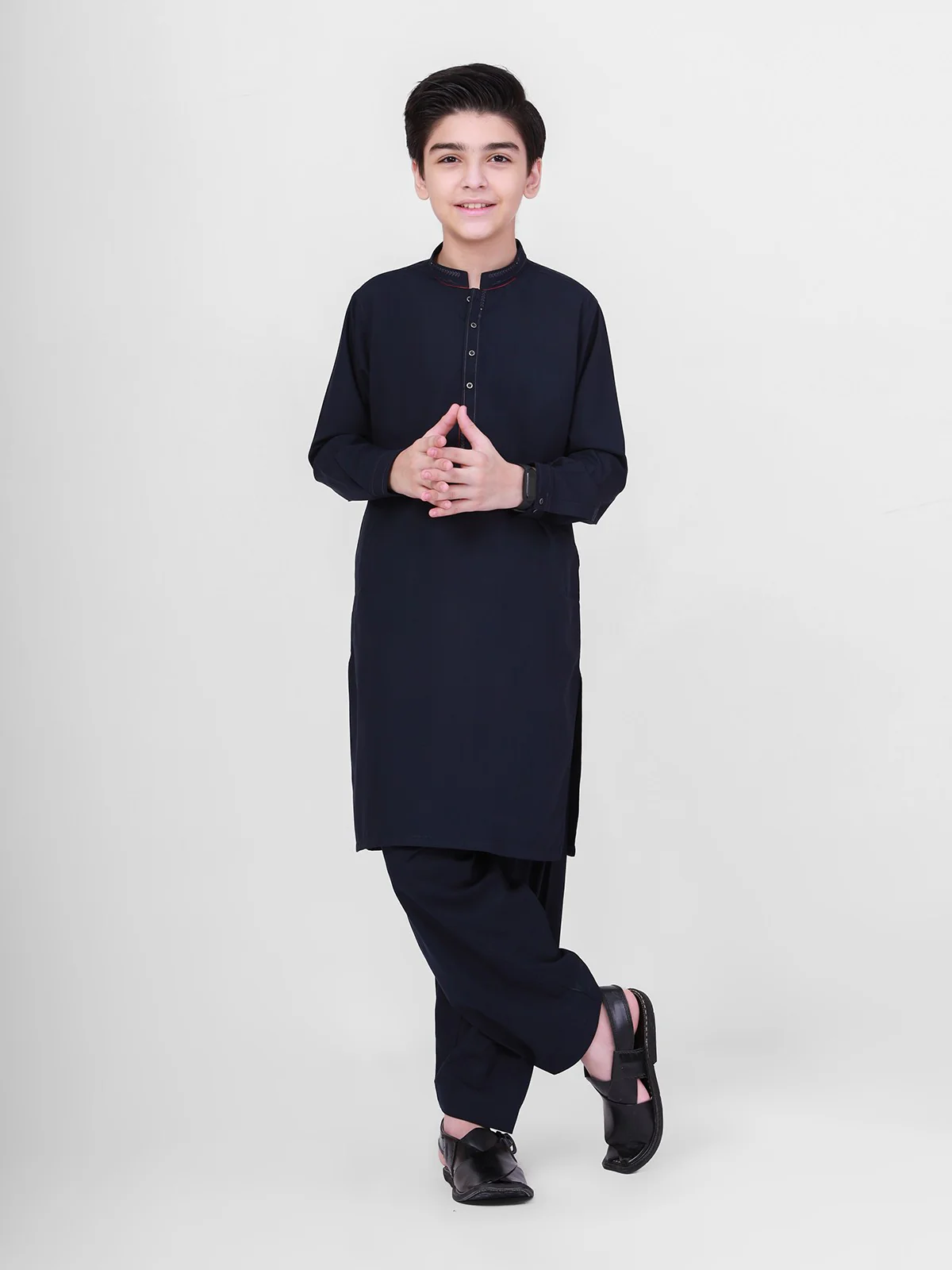 Embroidered Blended Shalwar Kameez - EBTKS21-3751
