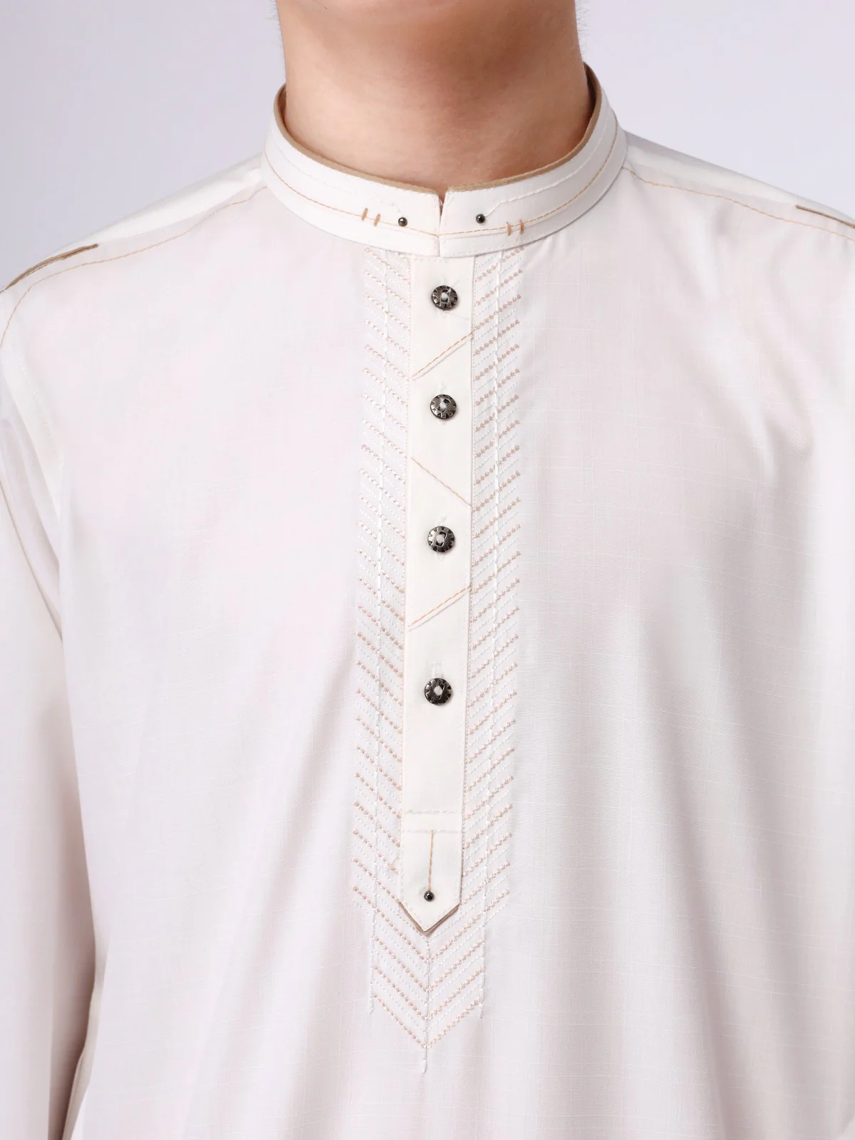 Embroidered Cotton Shalwar Kameez - EBTKS21-3752 - Image 3