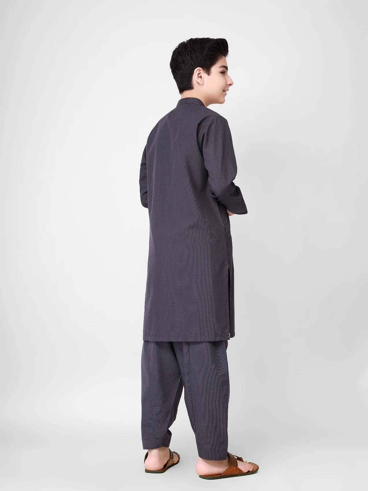 Embroidered Blended Shalwar Kameez - EBTKS22-3772 - Image 3