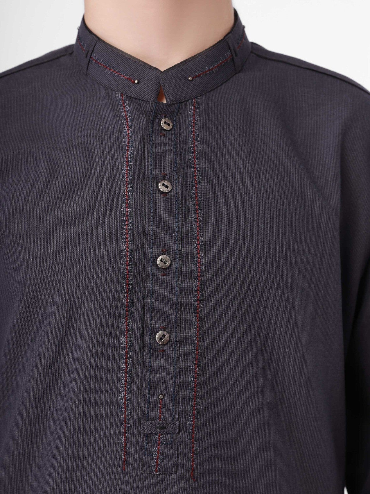 Embroidered Blended Shalwar Kameez - EBTKS22-3772 - Image 5