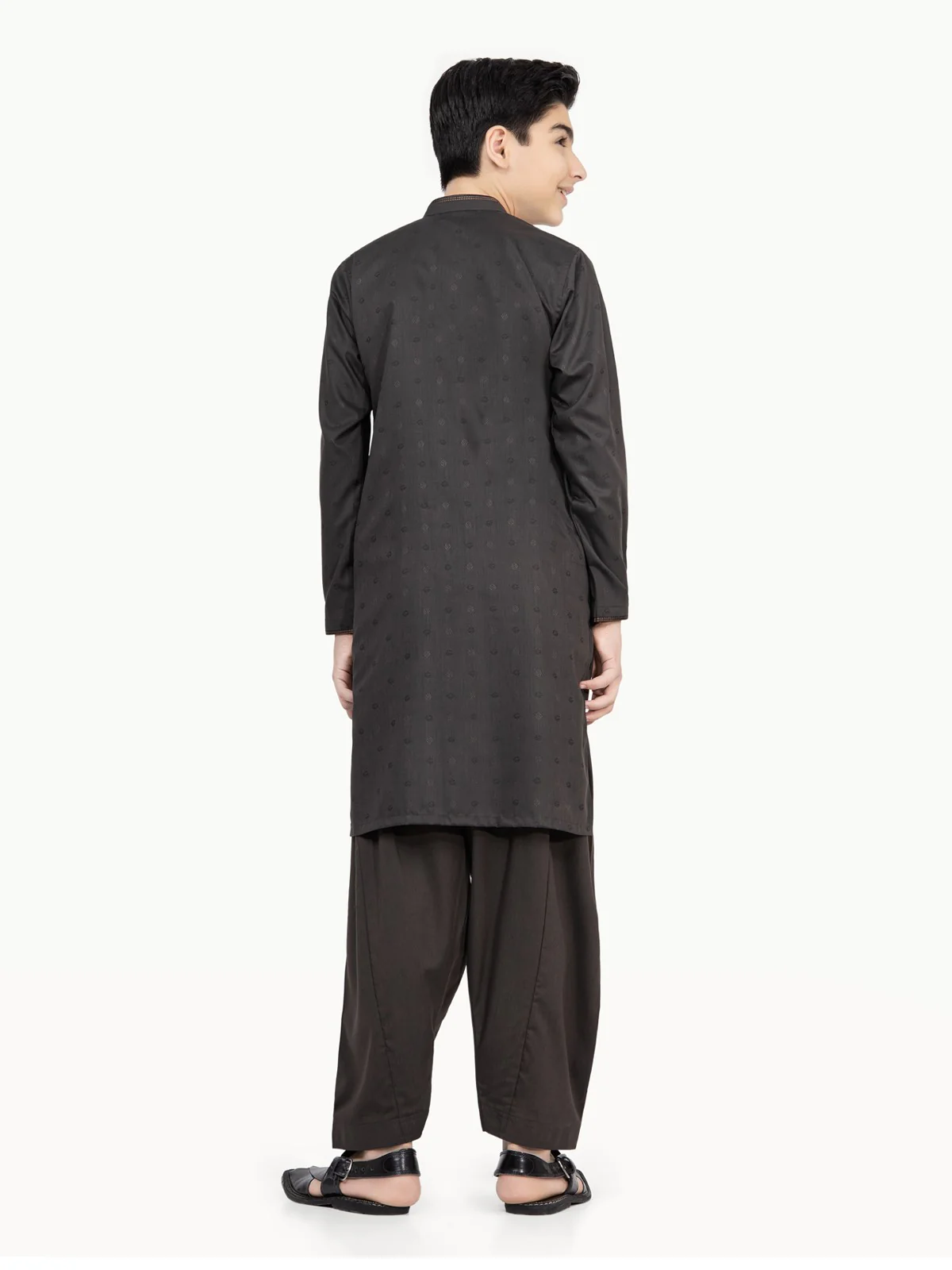 Embroidered Blended Shalwar Kameez - EBTKS22-3785 - Image 5