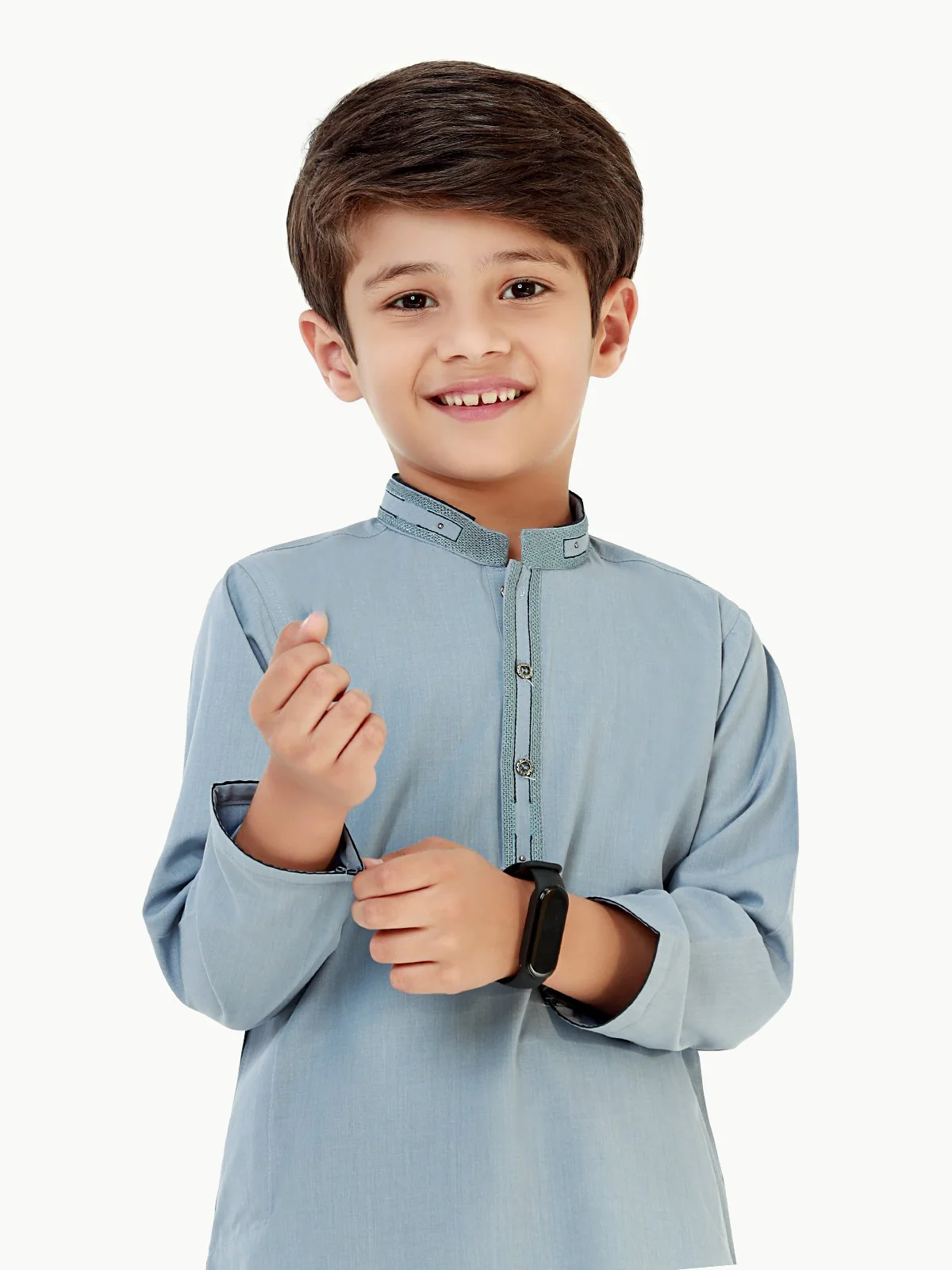 Embroidered Blended Shalwar Kameez - EBTKS22-3807 - Image 2