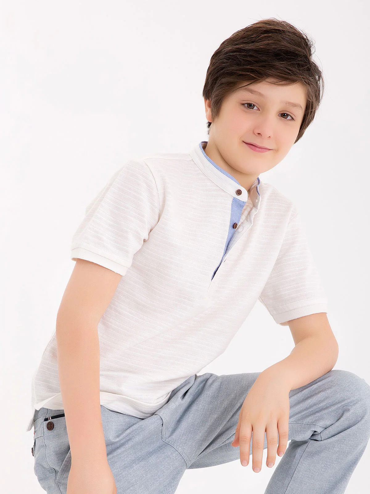 Band Collar Basic Polo - EBTPS18-003