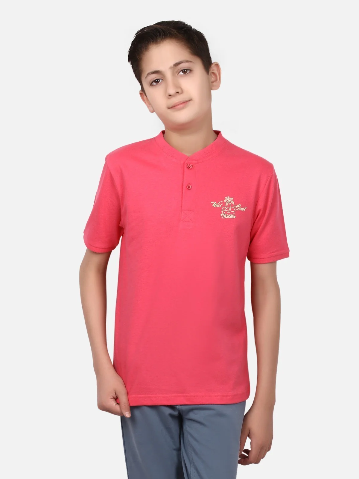 Band Collar Basic Polo - EBTPS19-021 - Image 2