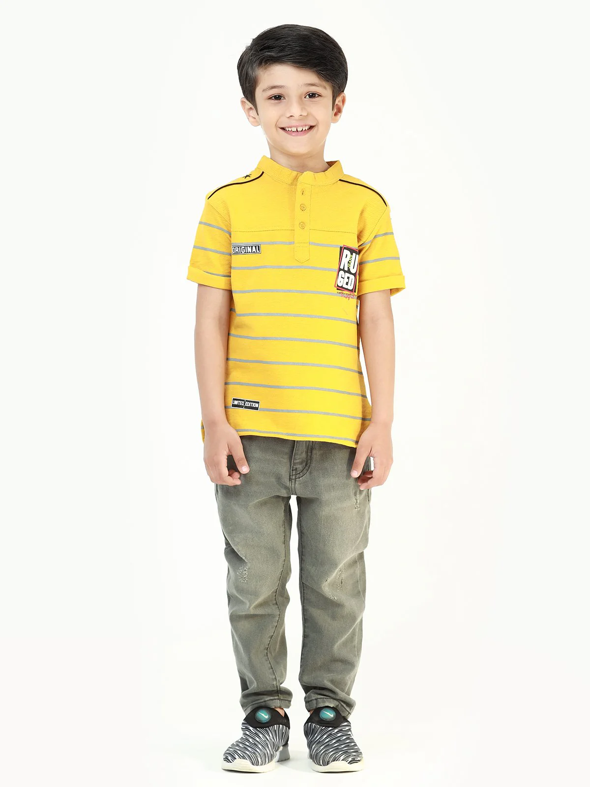 Striped Polo - EBTPS22-032