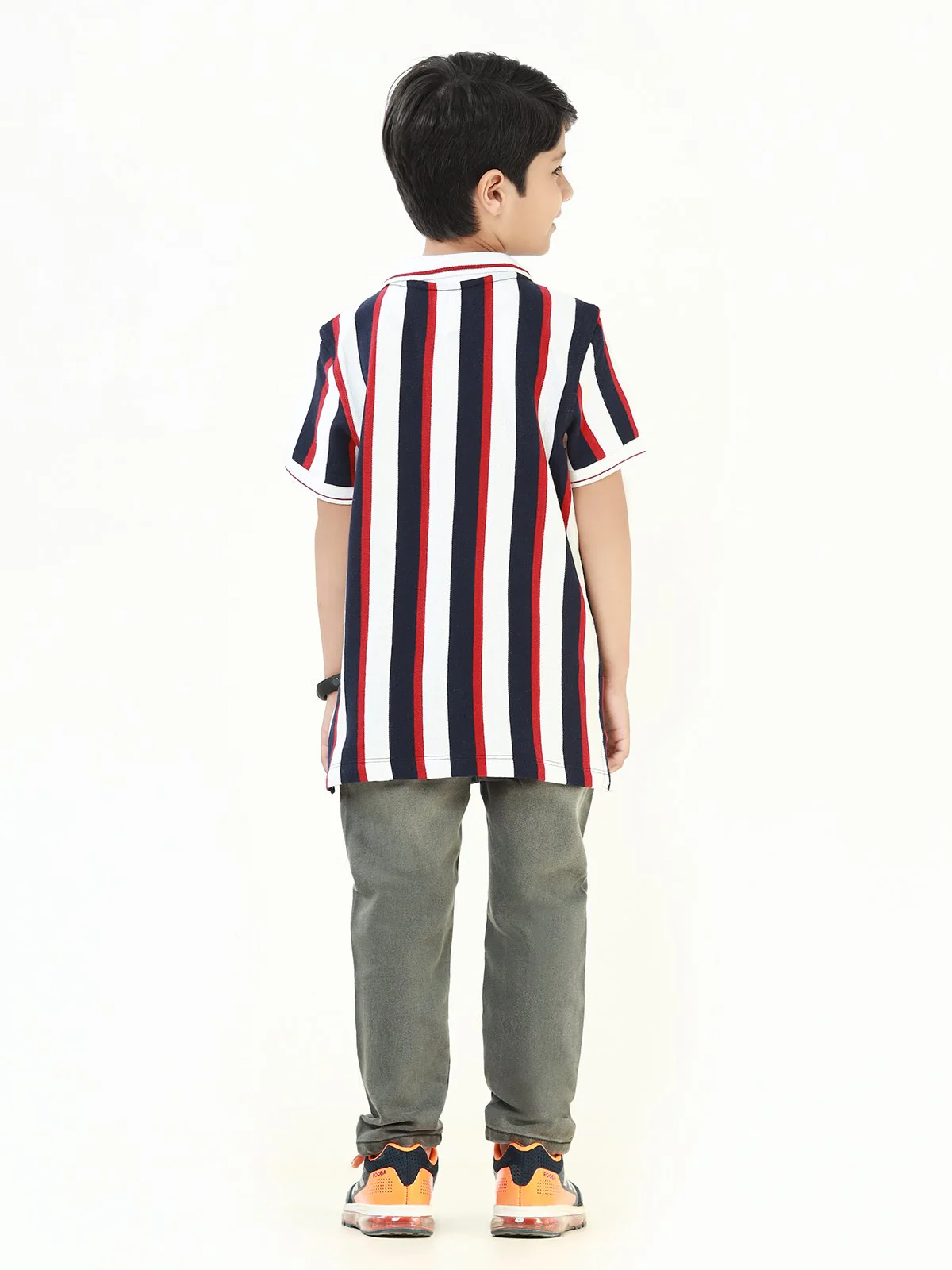 Striped Polo - EBTPS22-034 - Image 3