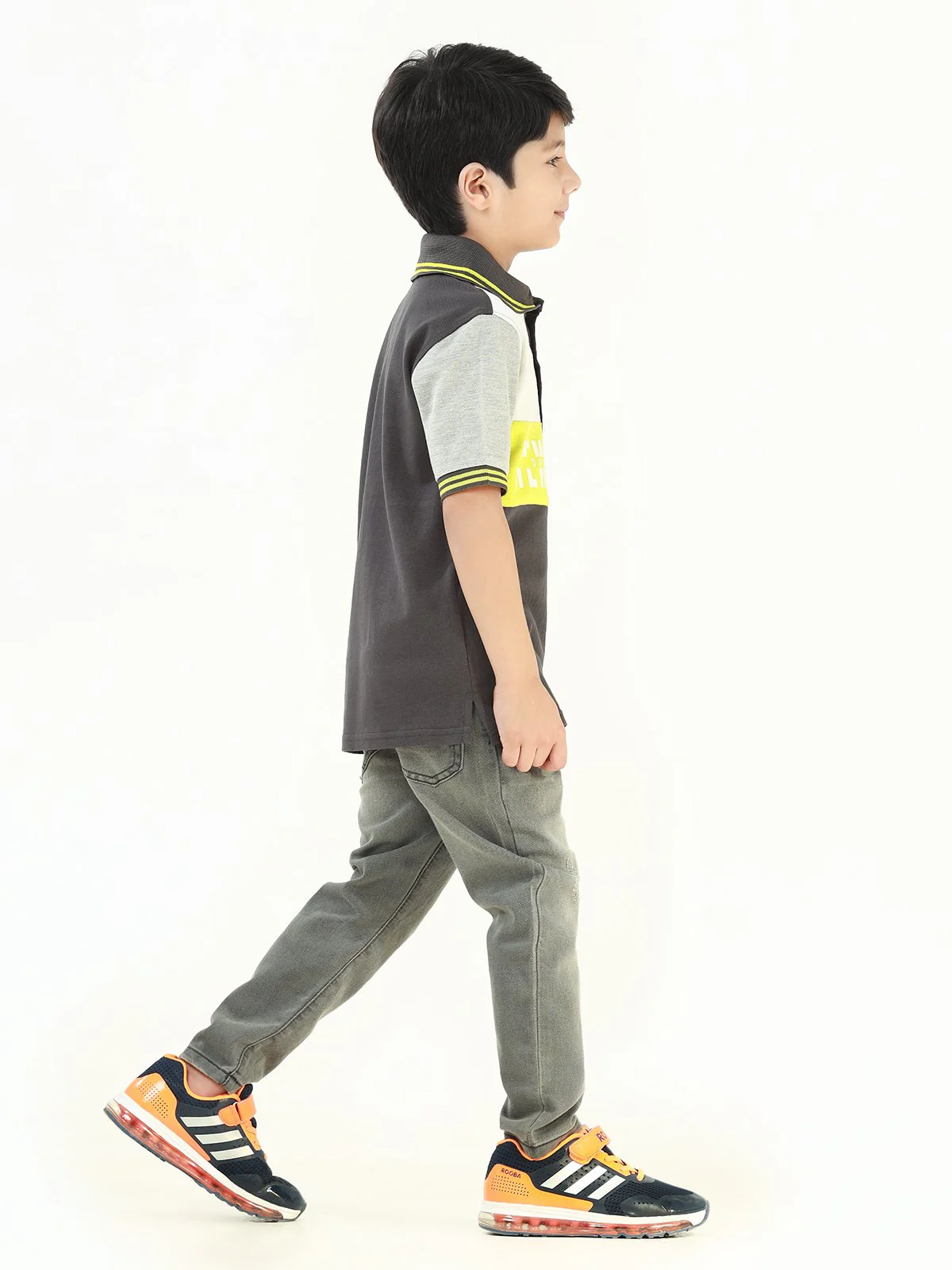 Color Block Polo - EBTPS22-035 - Image 2