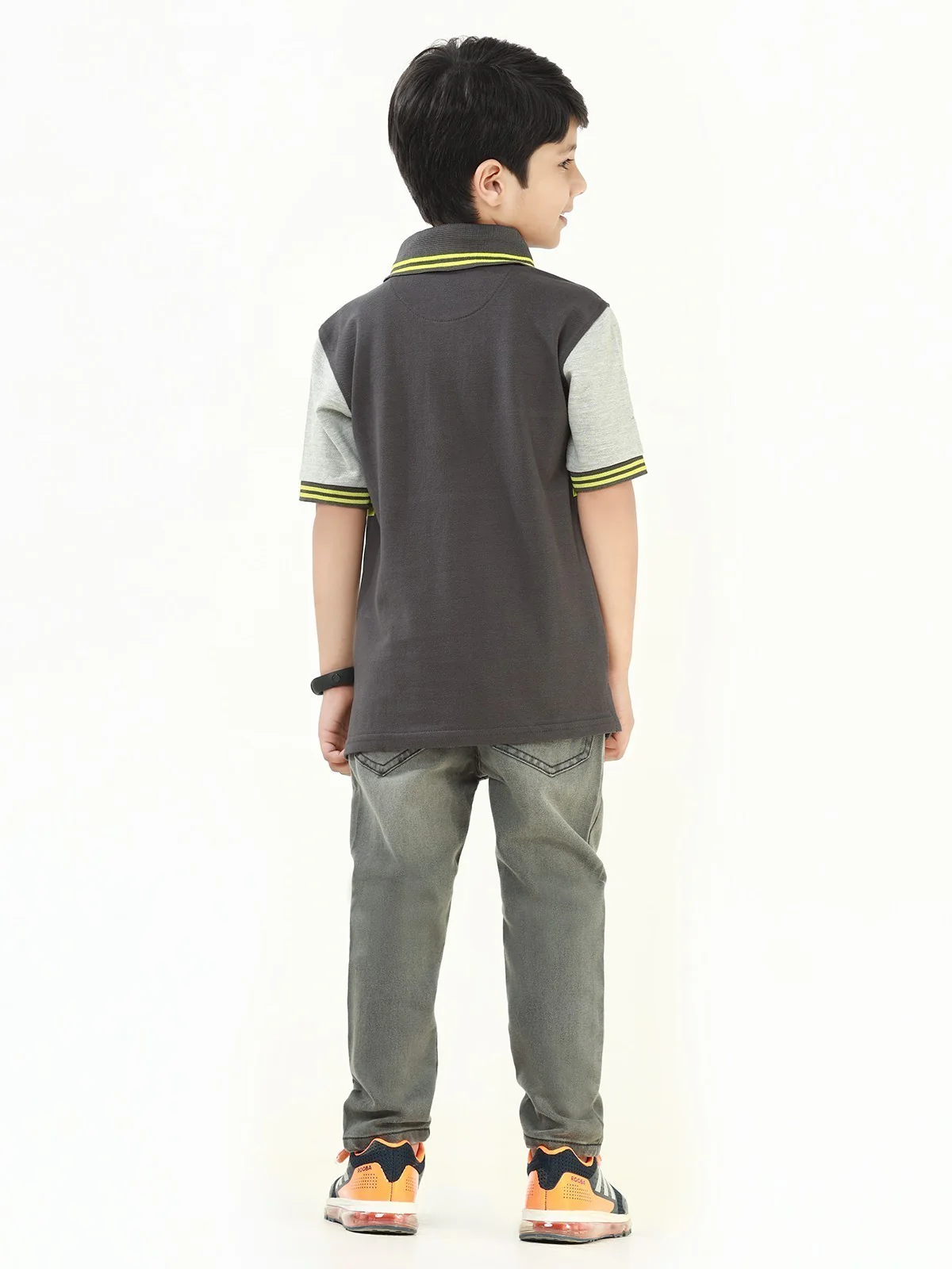 Color Block Polo - EBTPS22-035 - Image 4
