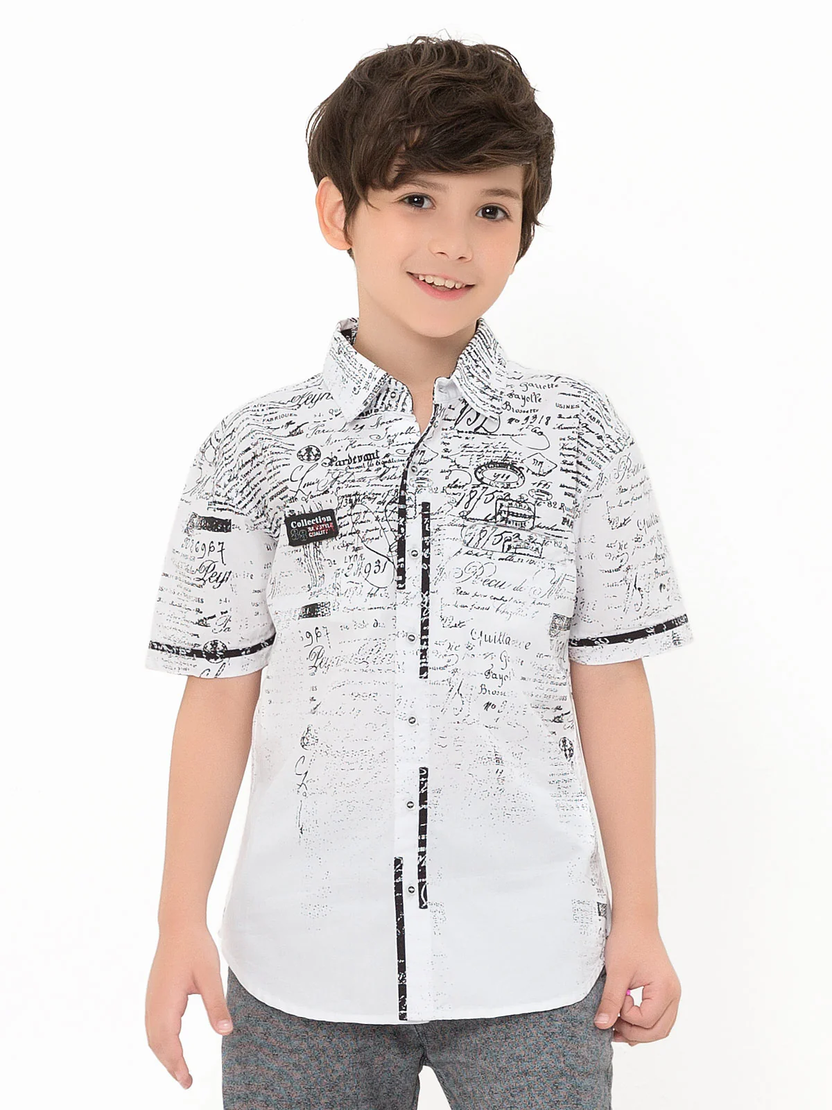 Half Sleeves Printed Shirt - EBTS18-14336
