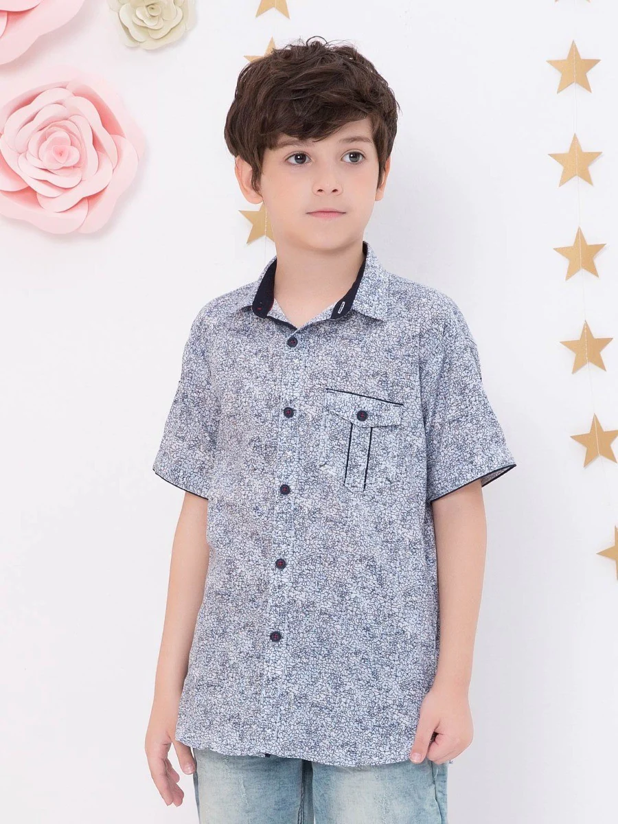 Half Sleeves Printed Shirt - EBTS18-27177