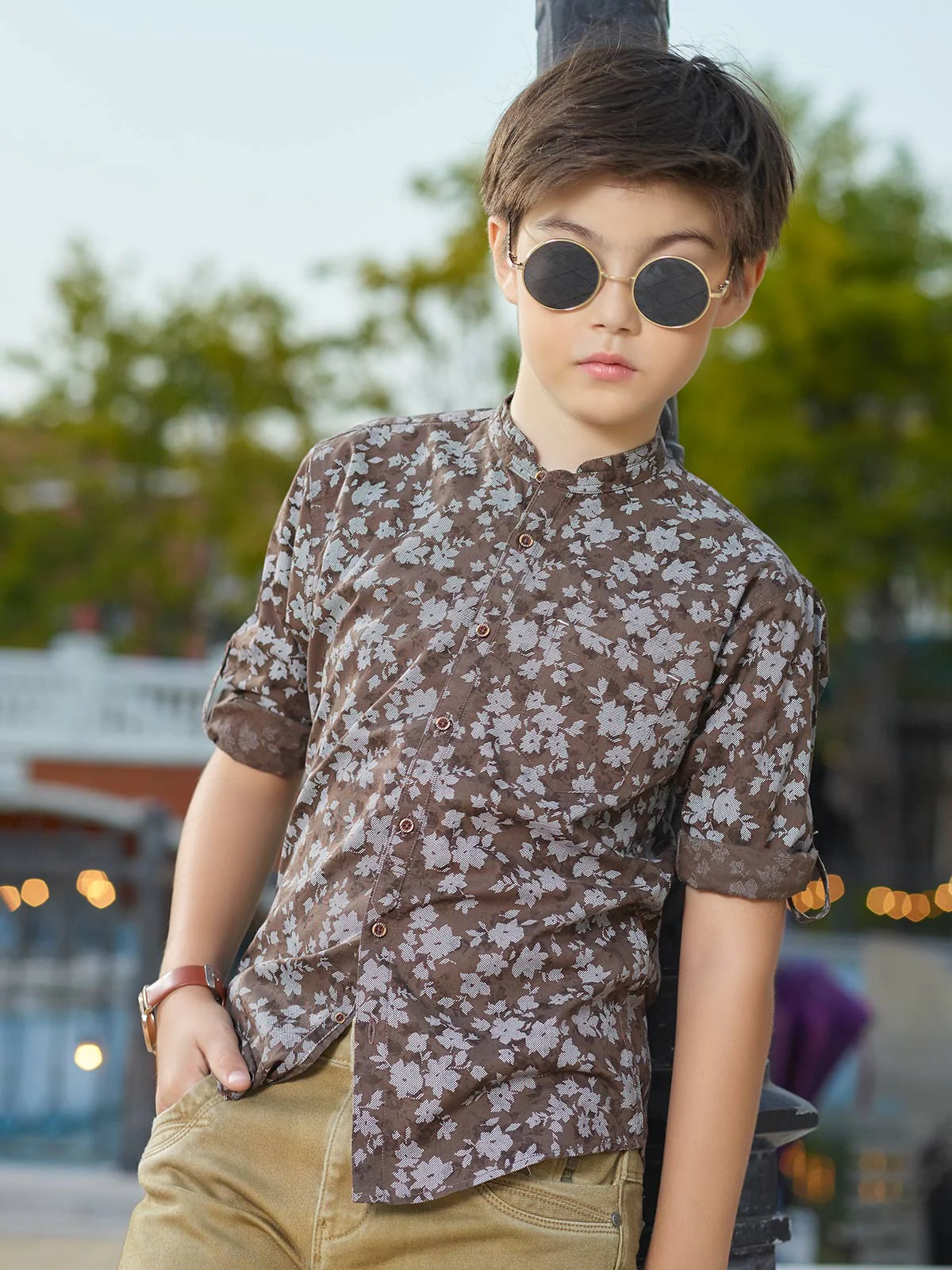 Half Sleeves Printed Shirt - EBTS19-27217