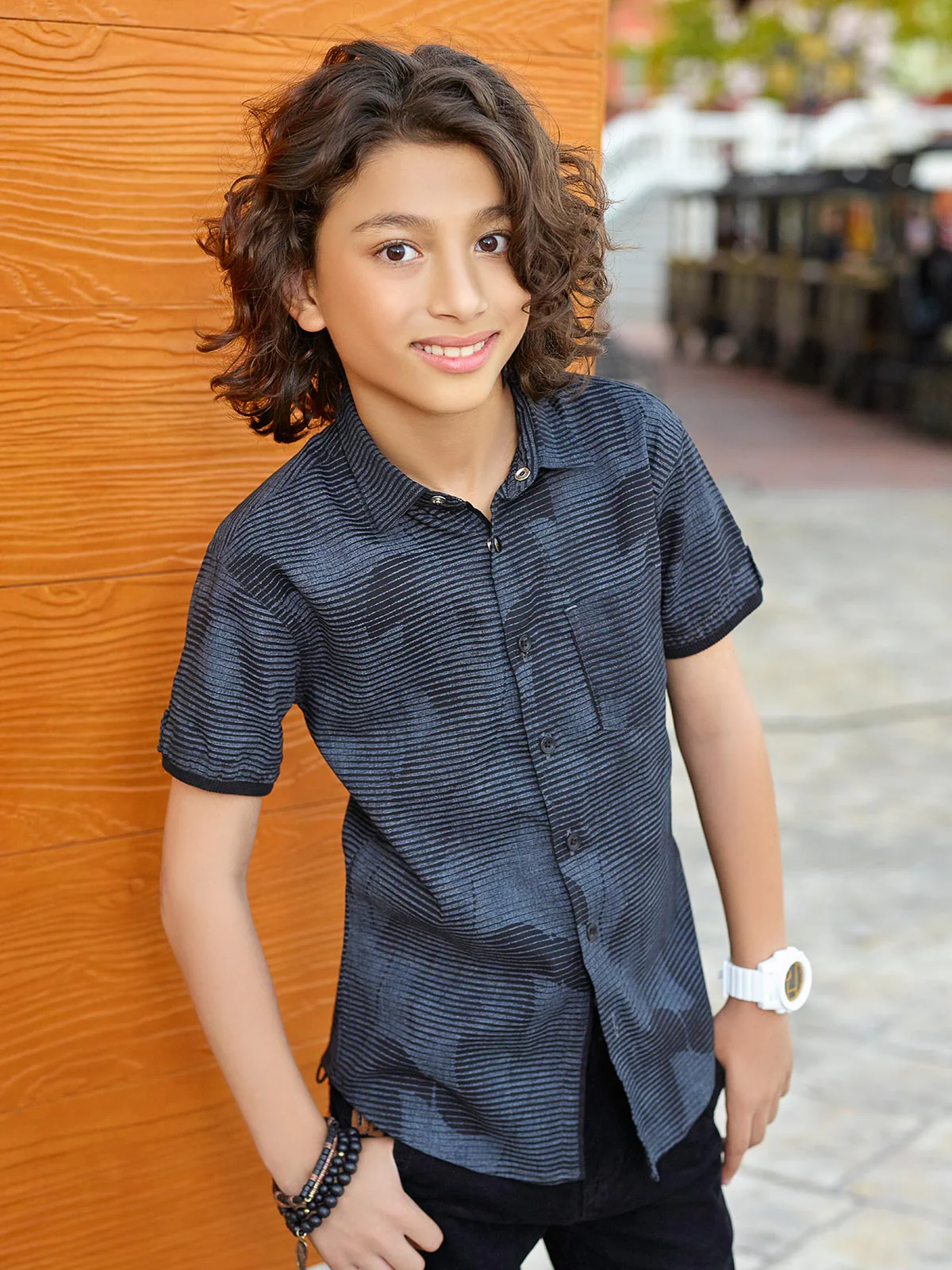 Half Sleeves Printed Shirt - EBTS19-27223