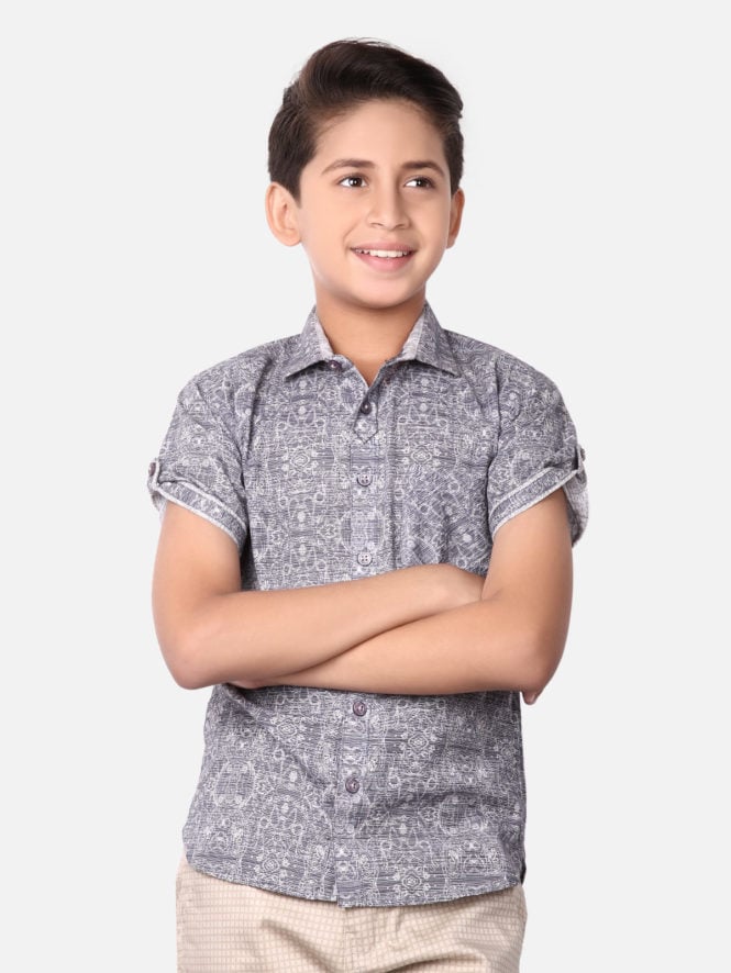 Half Sleeves Printed Shirt - EBTS19-27226