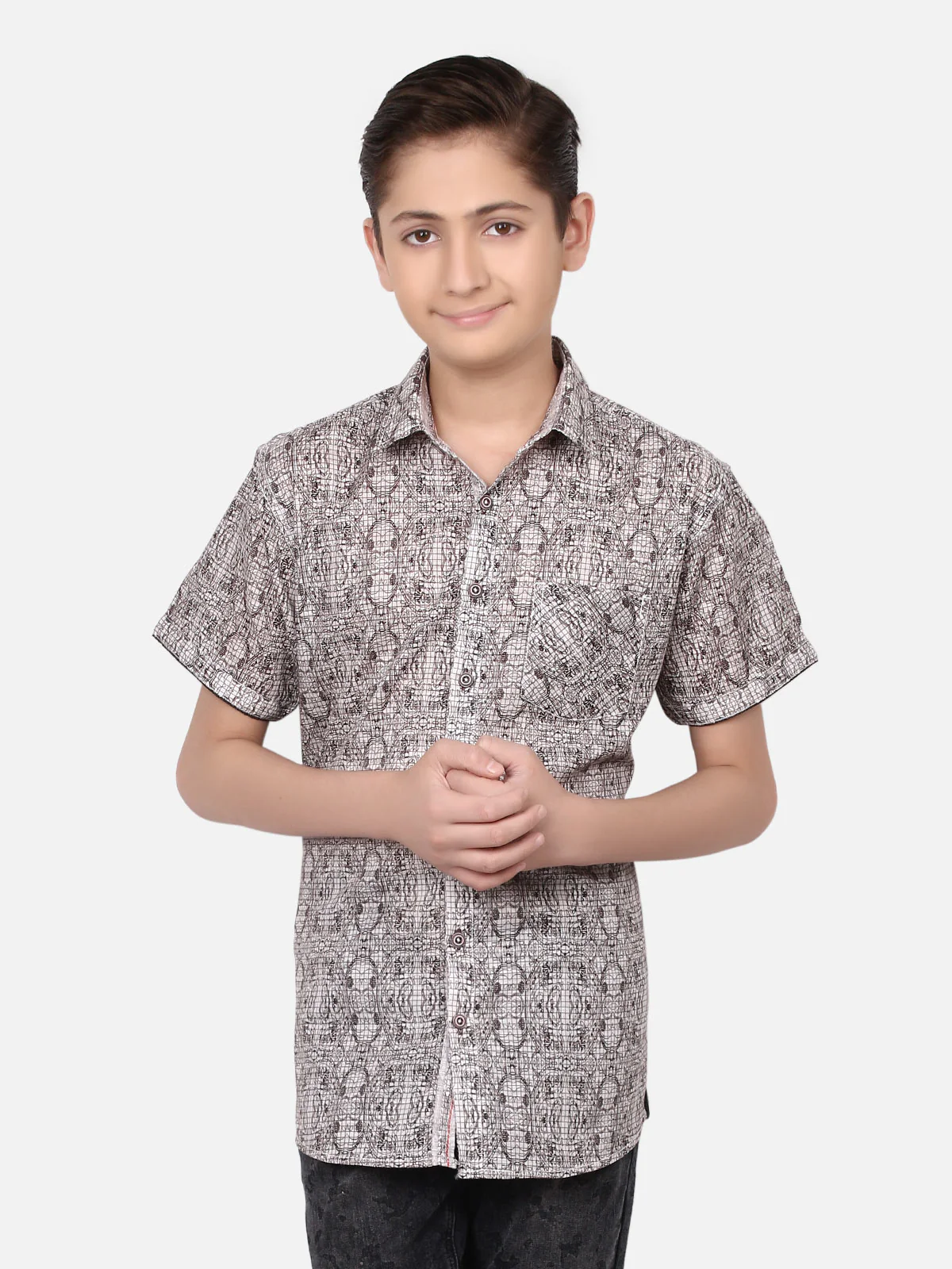 Half Sleeves Printed Shirt - EBTS19-27230
