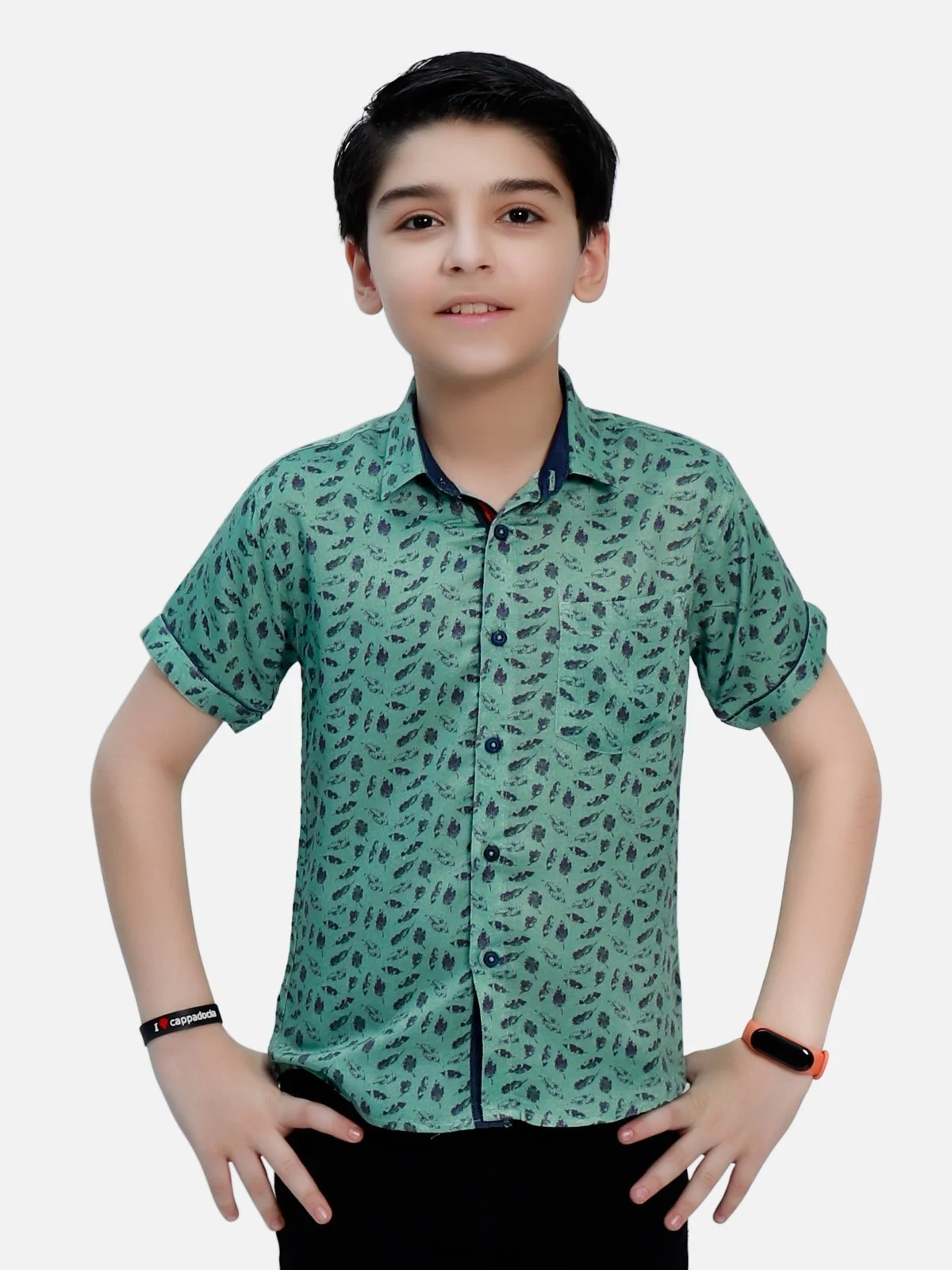 Half Sleeves Printed Shirt - EBTS20-27275