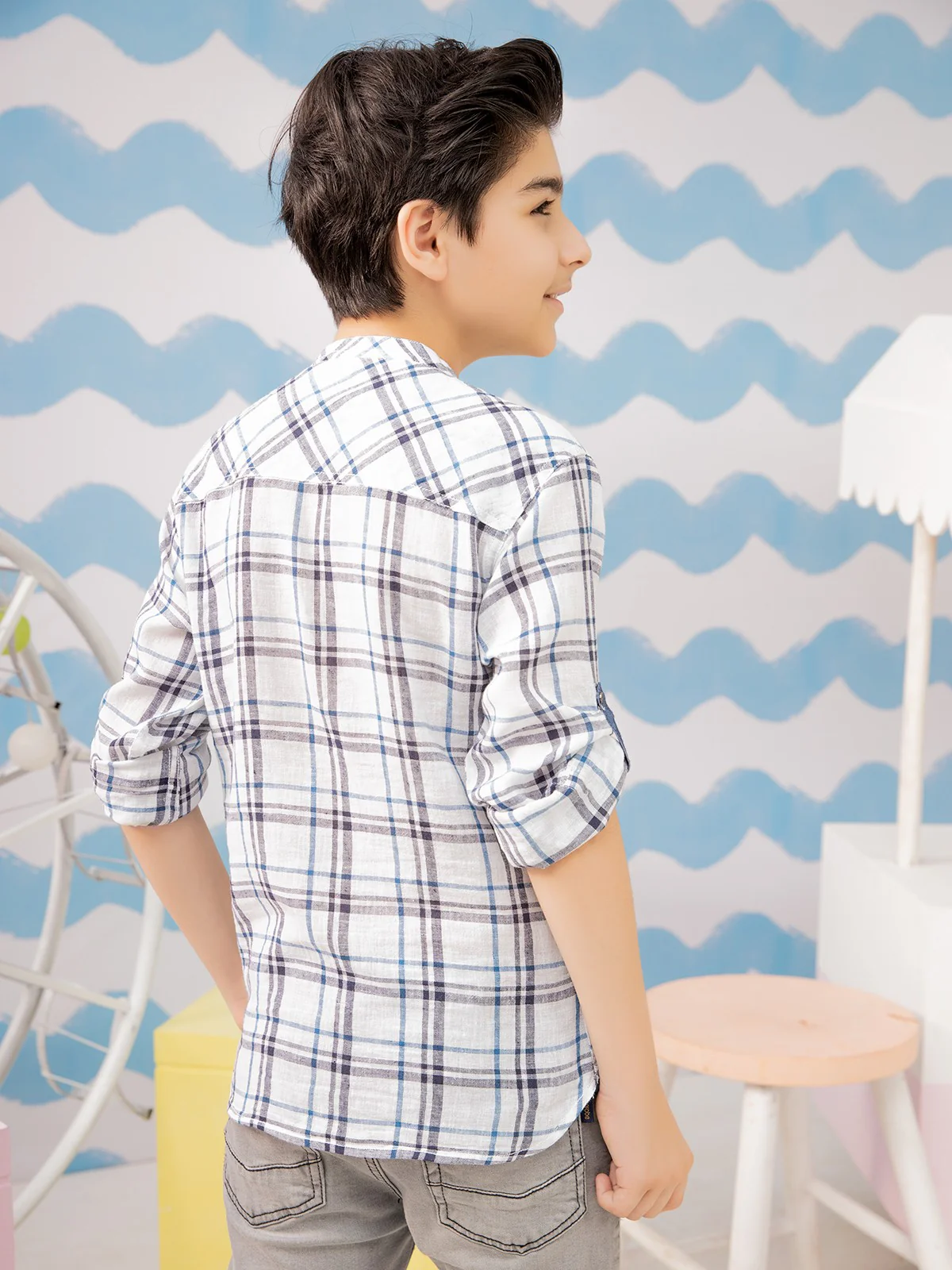 Check Shirt - EBTS21-27264 - Image 3