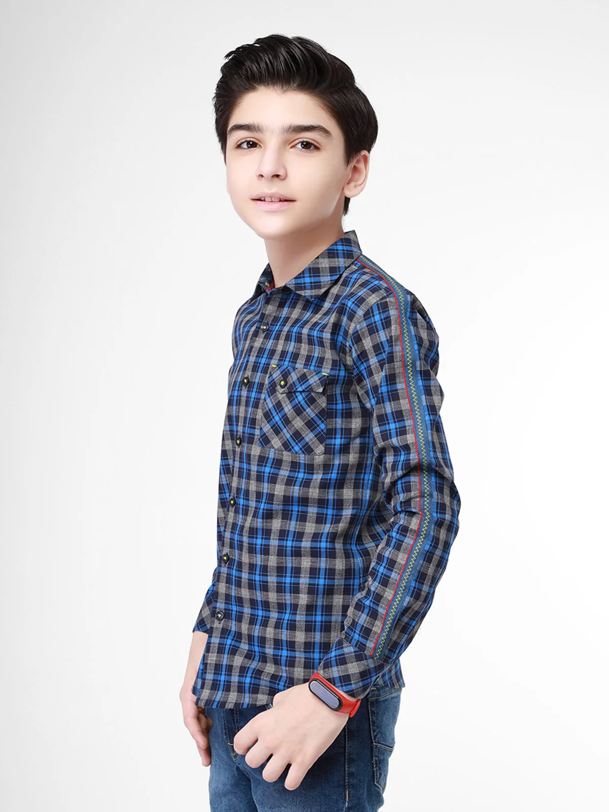 Check Shirt - EBTS21-27333 - Image 2