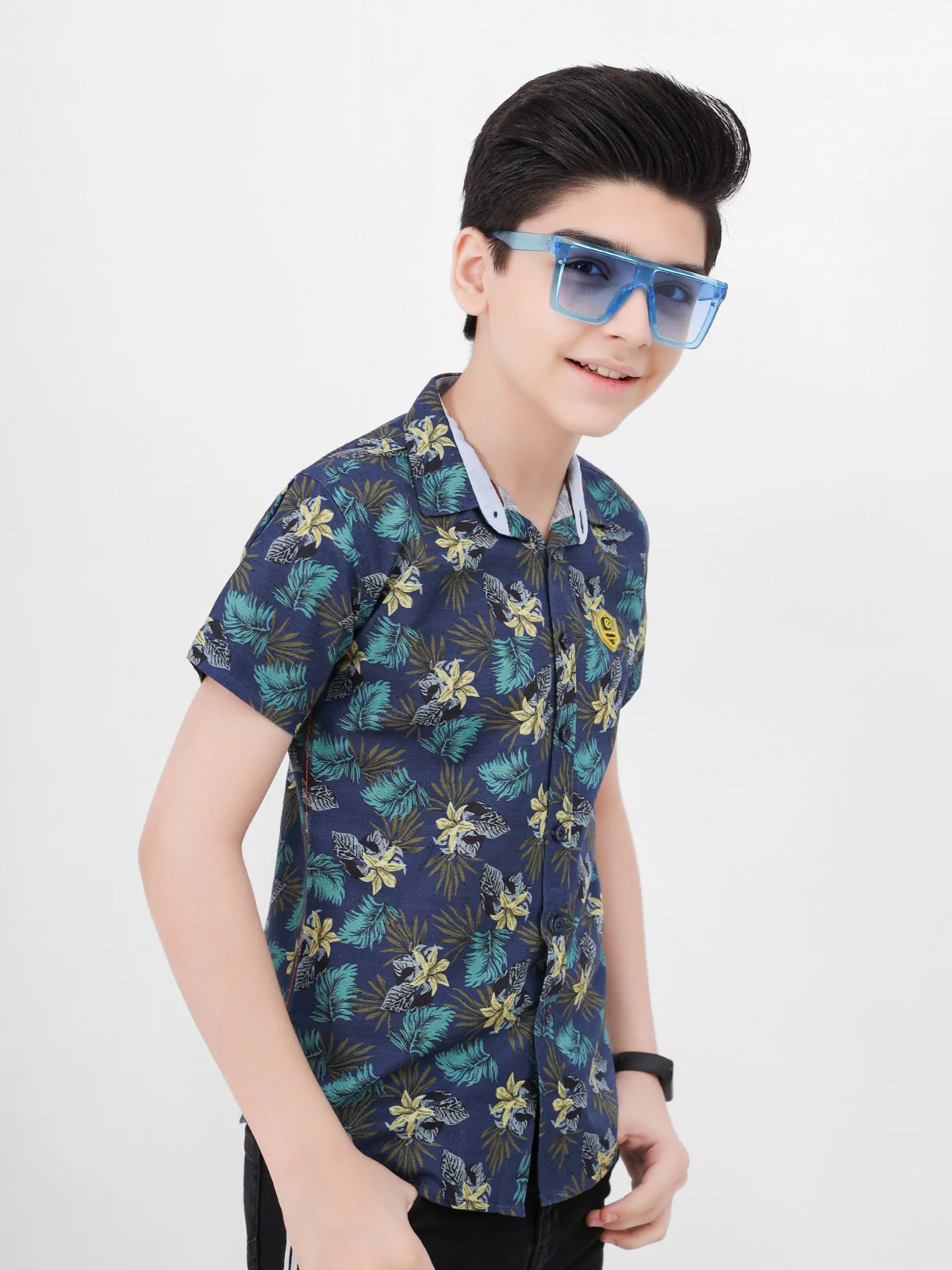 Half Sleeves Printed Shirt - EBTS21-27343 - Image 2