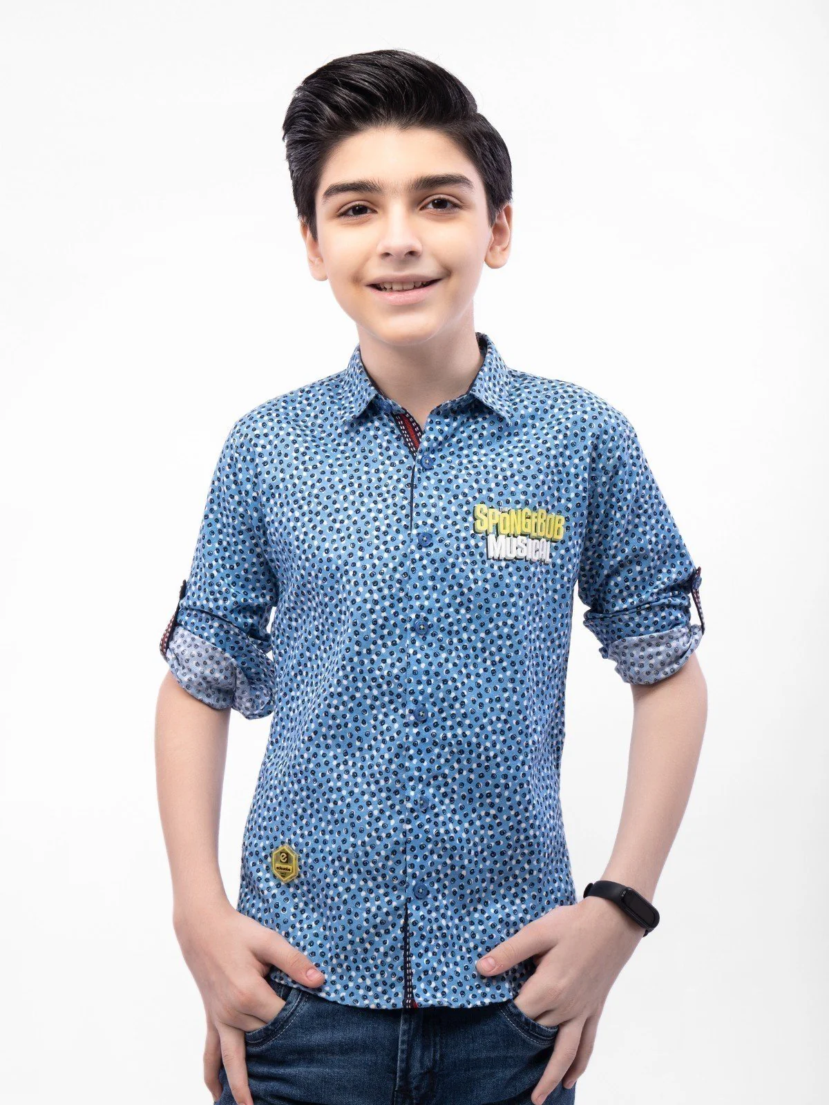 Half Sleeves Printed Shirt - EBTS21-27358