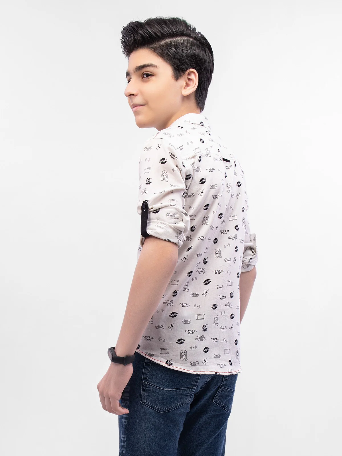 Printed Shirt - EBTS21-27368 - Image 4