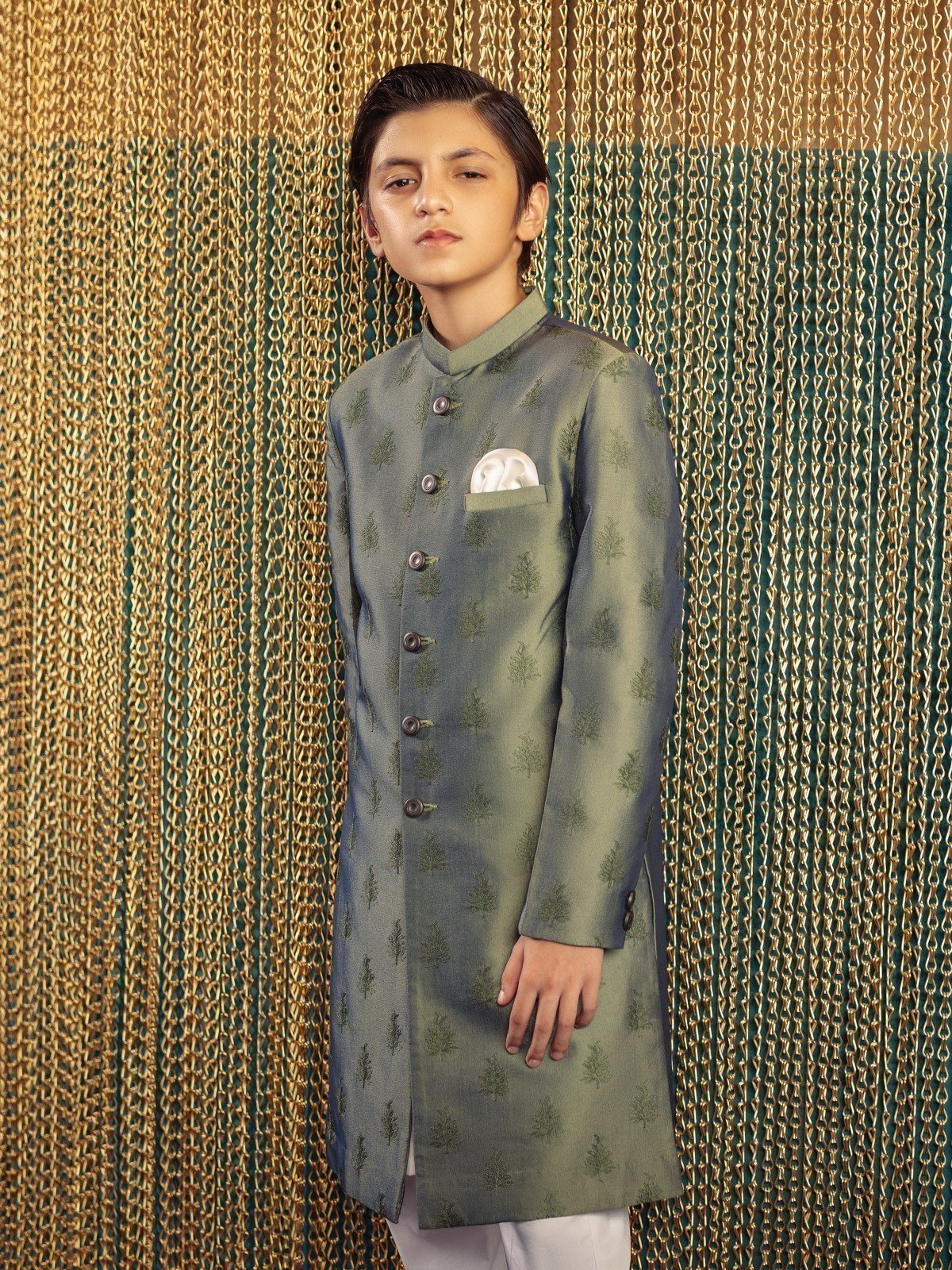 Sherwani Suit - EBTS21-34019 - Image 7