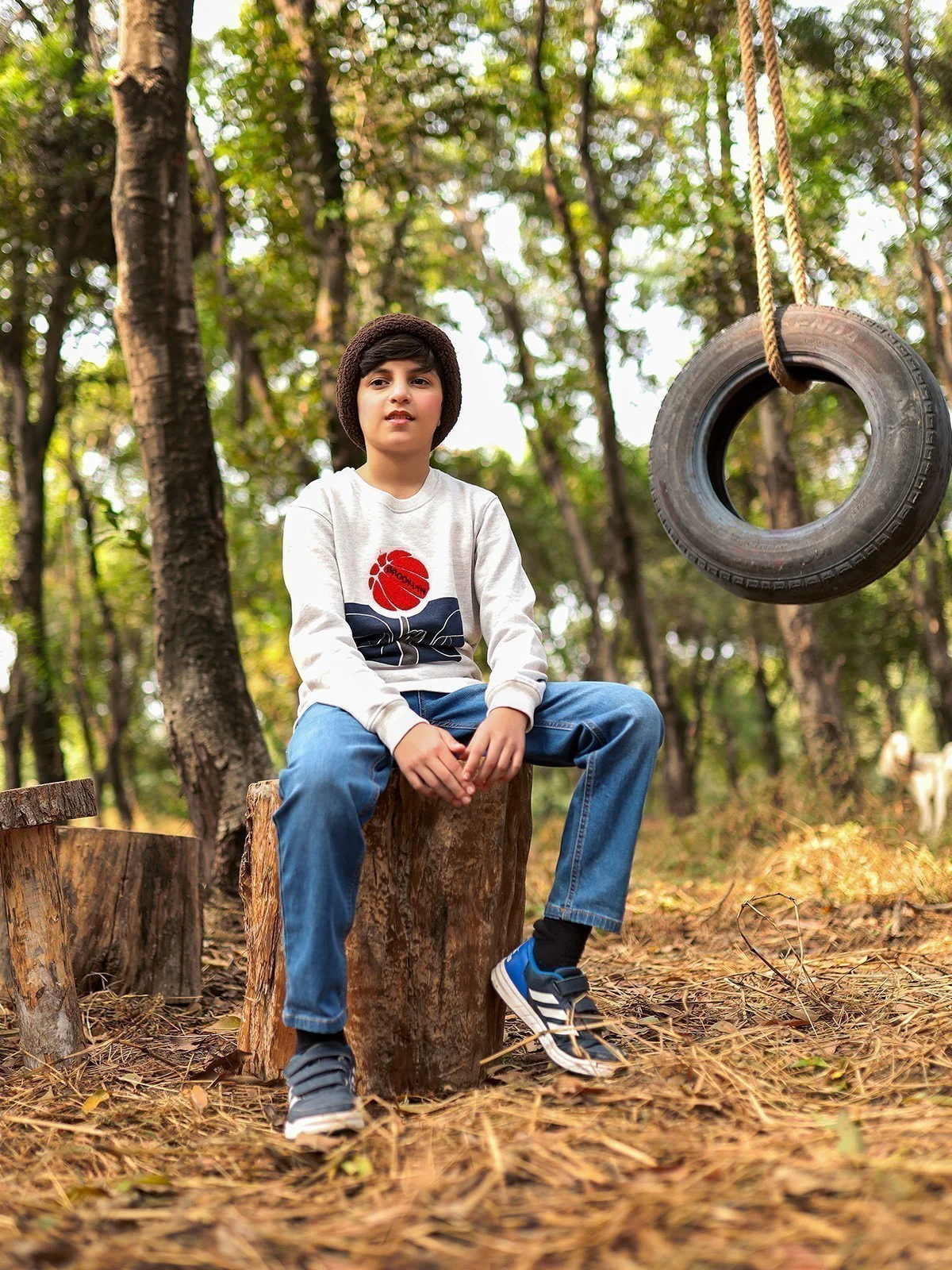 Crew Neck Graphic Sweatshirt - EBTSS20-006 - Image 2