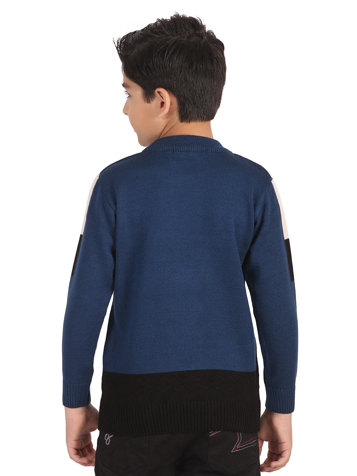 Crew Neck Acrylic Sweater - EBTSWT19-003 - Image 4