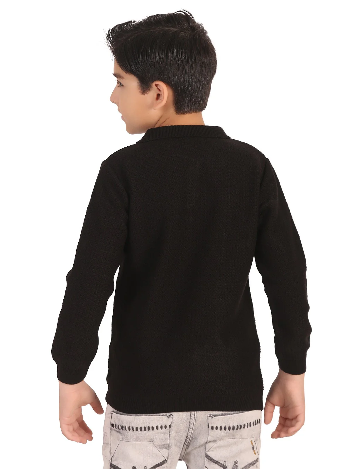Polo Basic Sweater - EBTSWT19-022 - Image 2