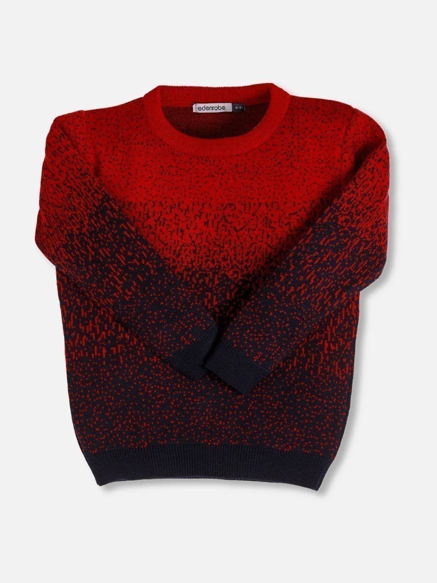 Crew Neck Acrylic Sweater - EBTSWT20-006