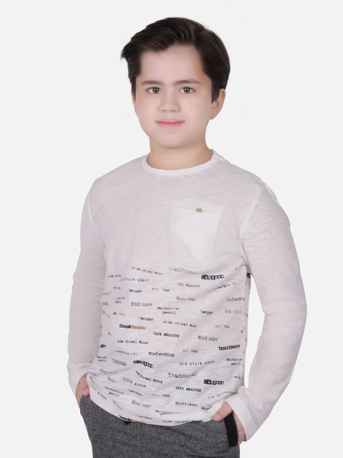 Full Sleeves Graphic Tee - EBTTF17-022 - Image 2