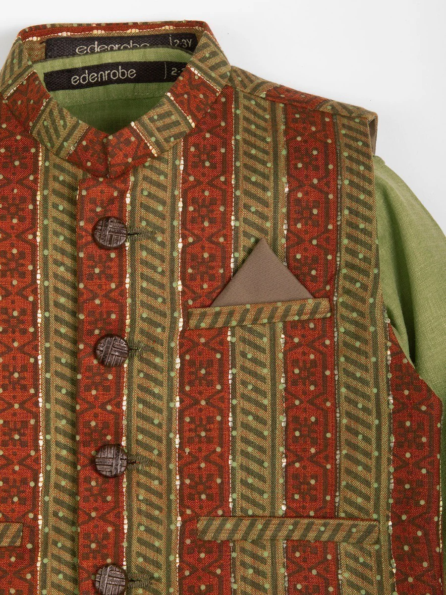 Viscose Waistcoat Suit - EBTWCS20-25103 - Image 2