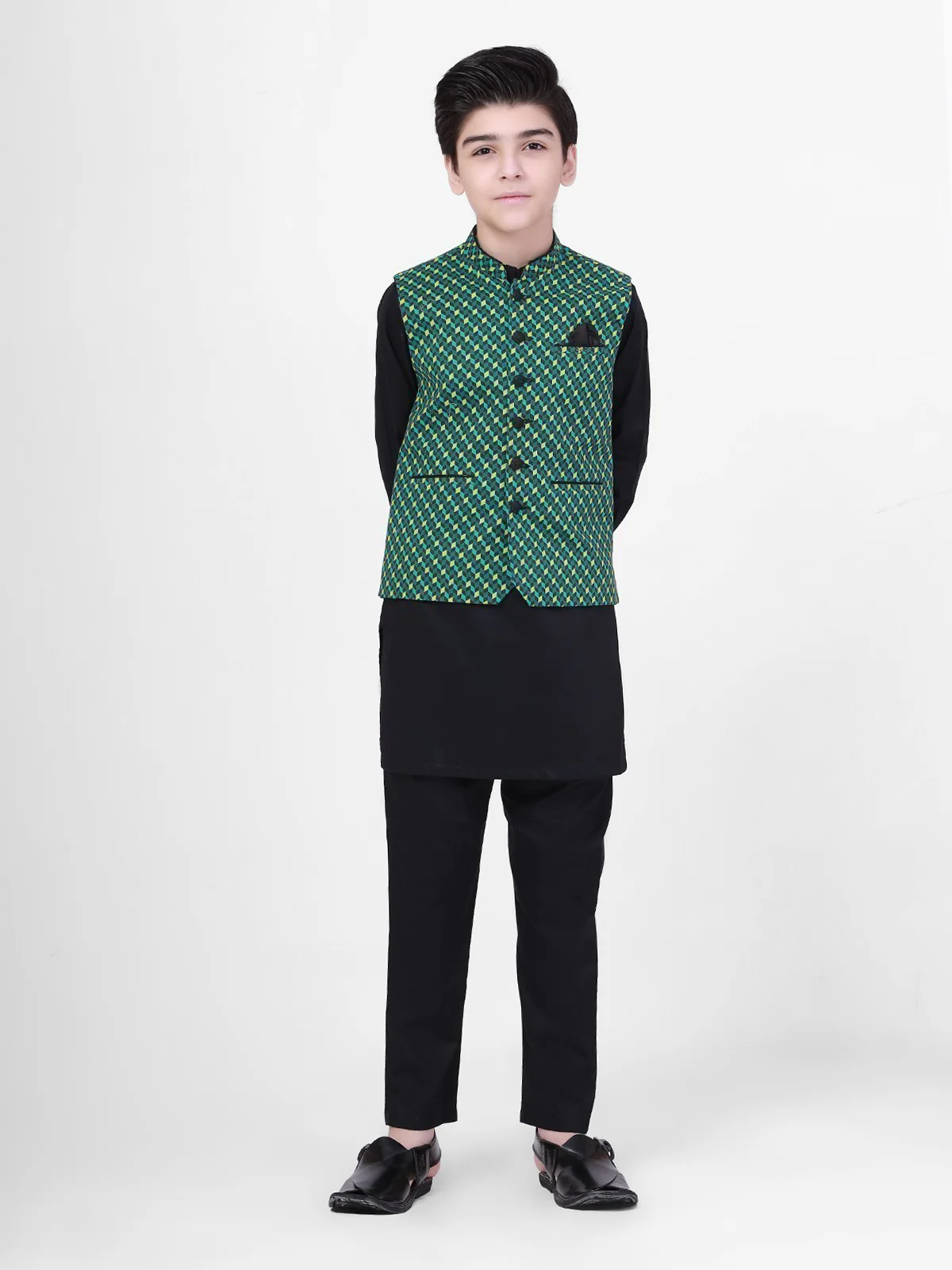 Cotton Waistcoat Suit - EBTWCS21-25133