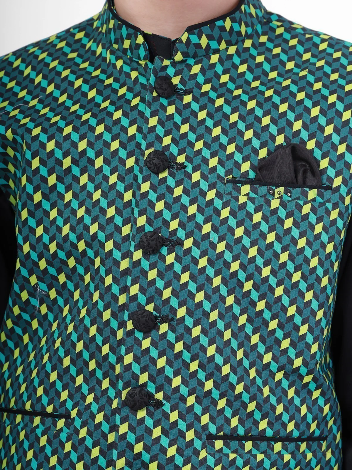 Cotton Waistcoat Suit - EBTWCS21-25133 - Image 2