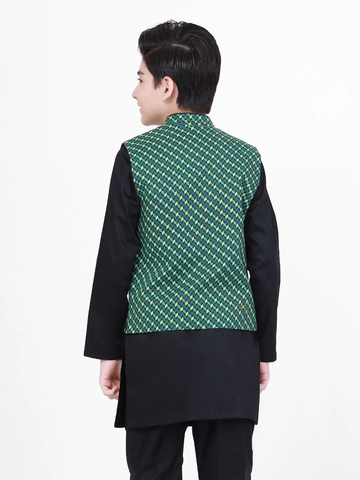 Cotton Waistcoat Suit - EBTWCS21-25133 - Image 3