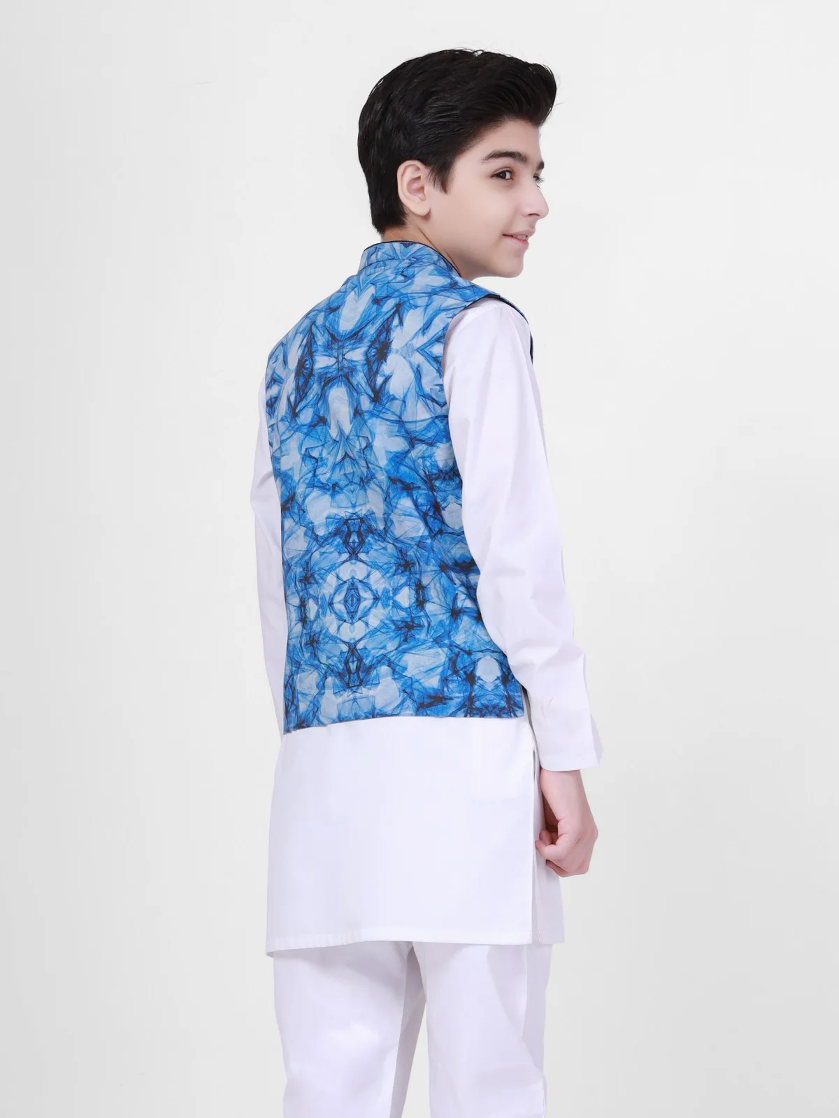 Cotton Waistcoat Suit - EBTWCS21-25134 - Image 2