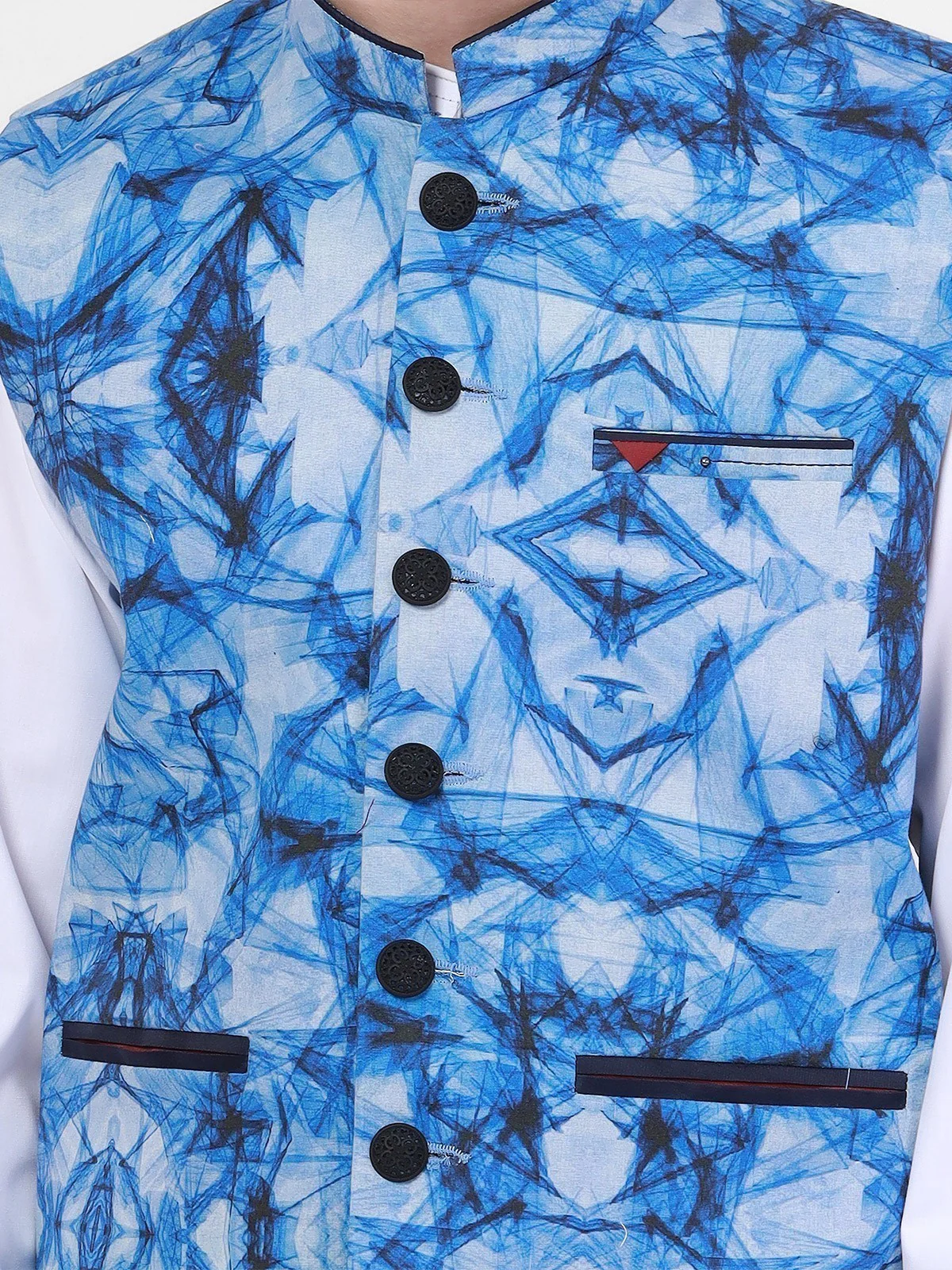 Cotton Waistcoat Suit - EBTWCS21-25134 - Image 3