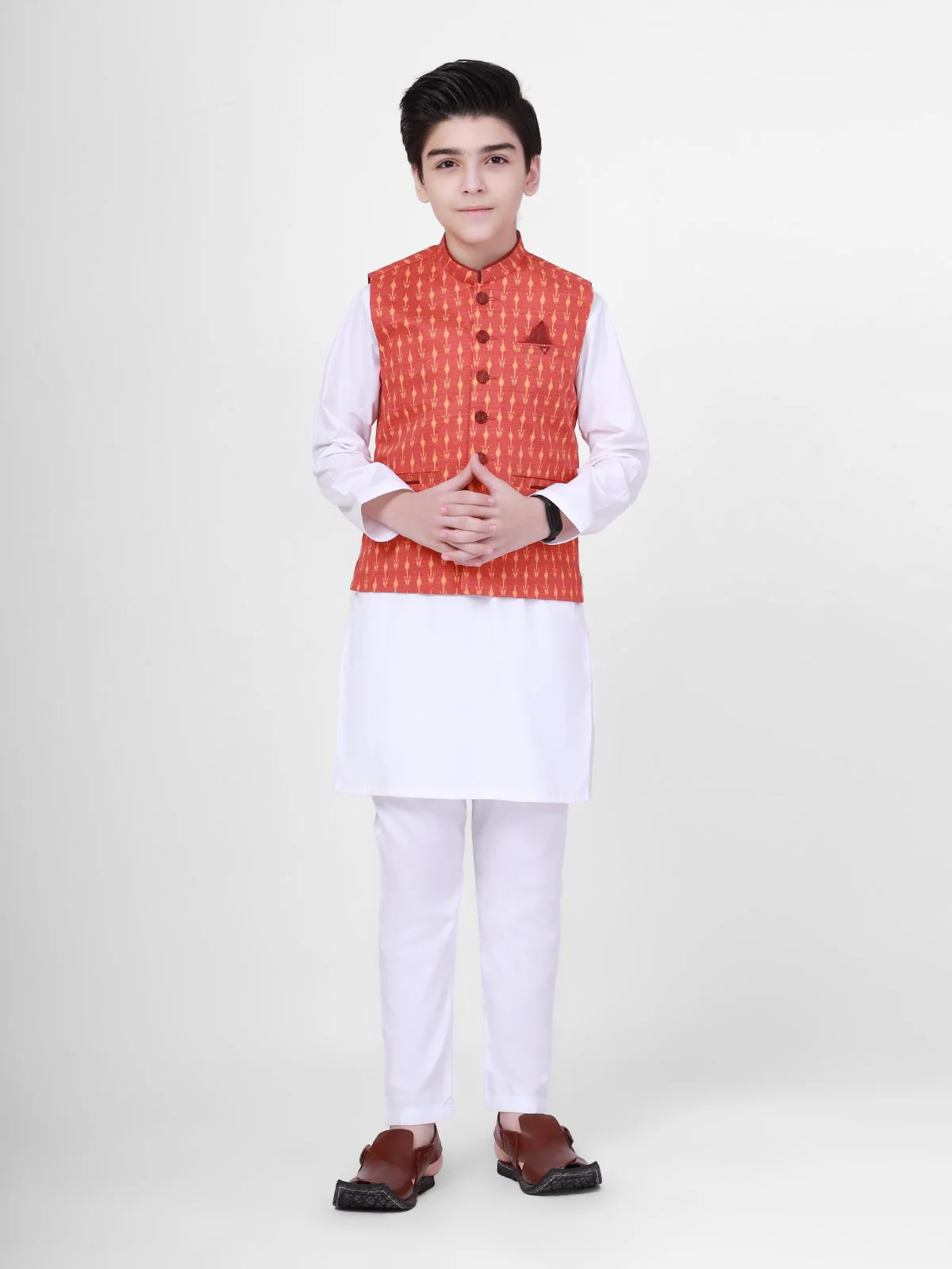 Cotton Waistcoat Suit - EBTWCS21-25135