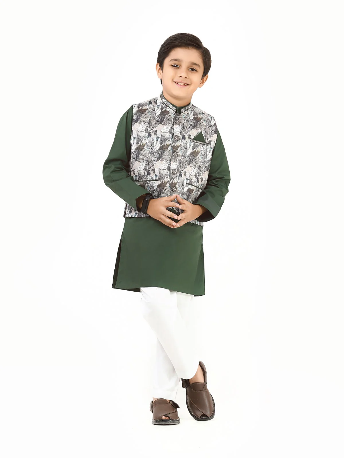 Cotton Waistcoat Suit - EBTWCS21-25139