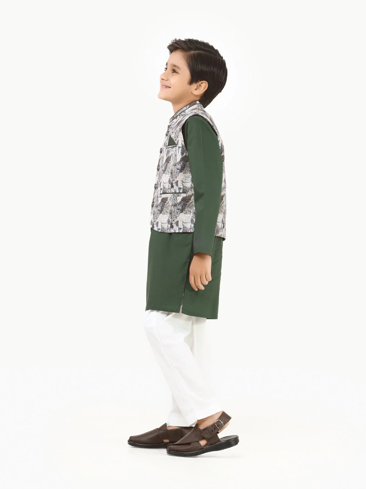 Cotton Waistcoat Suit - EBTWCS21-25139 - Image 3