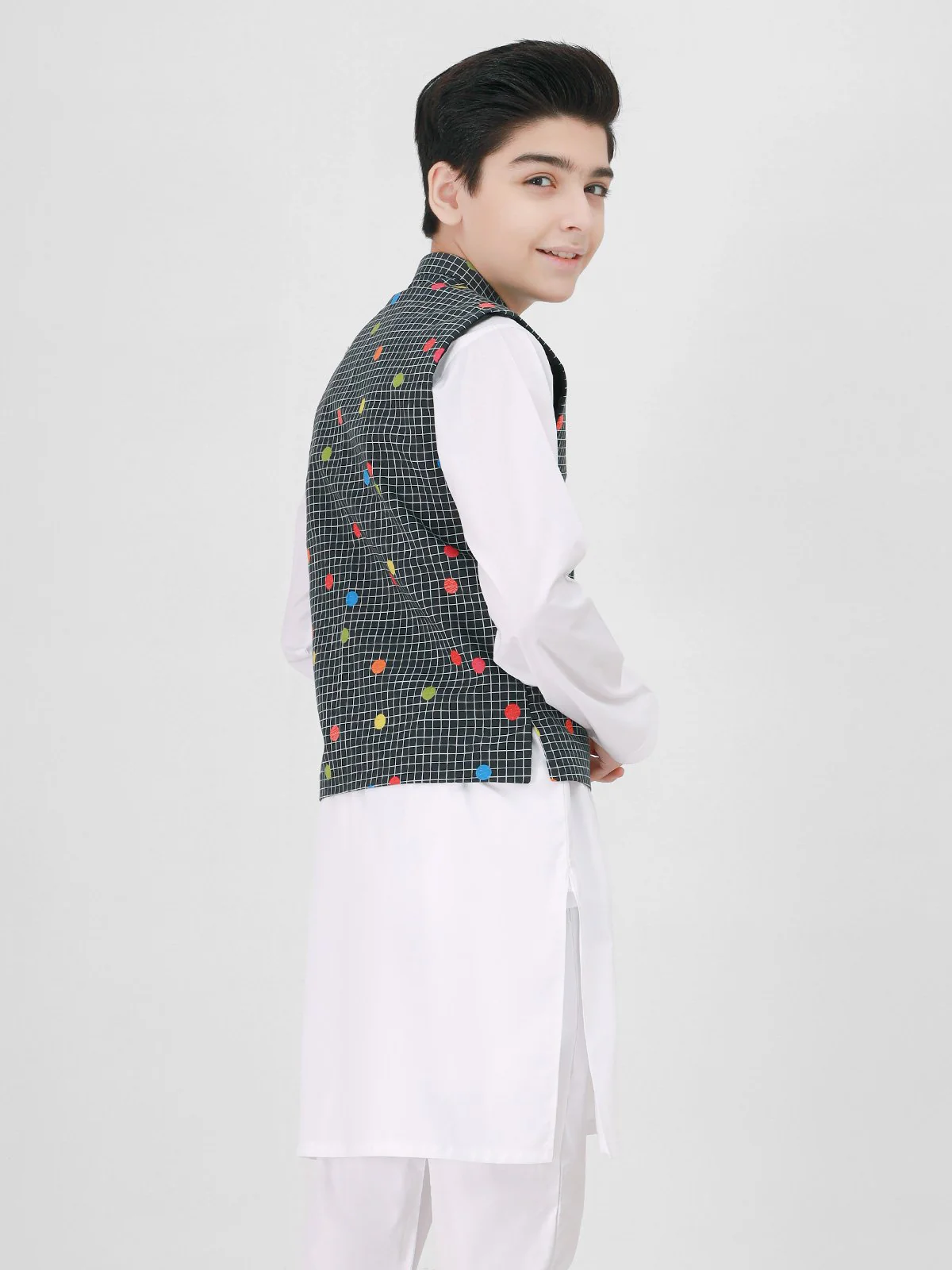 Cotton Waistcoat Suit - EBTWCS21-25152 - Image 3