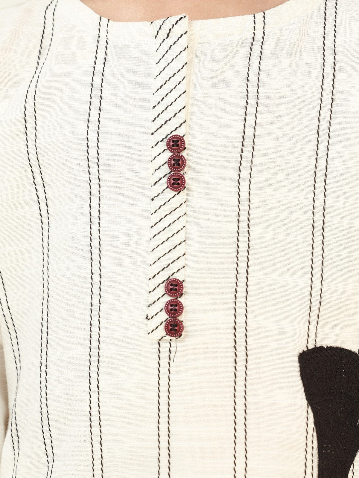 Embroidered Khaddar Shirt Trouser - EGTKE20-70233 (2-Pcs) - Image 8