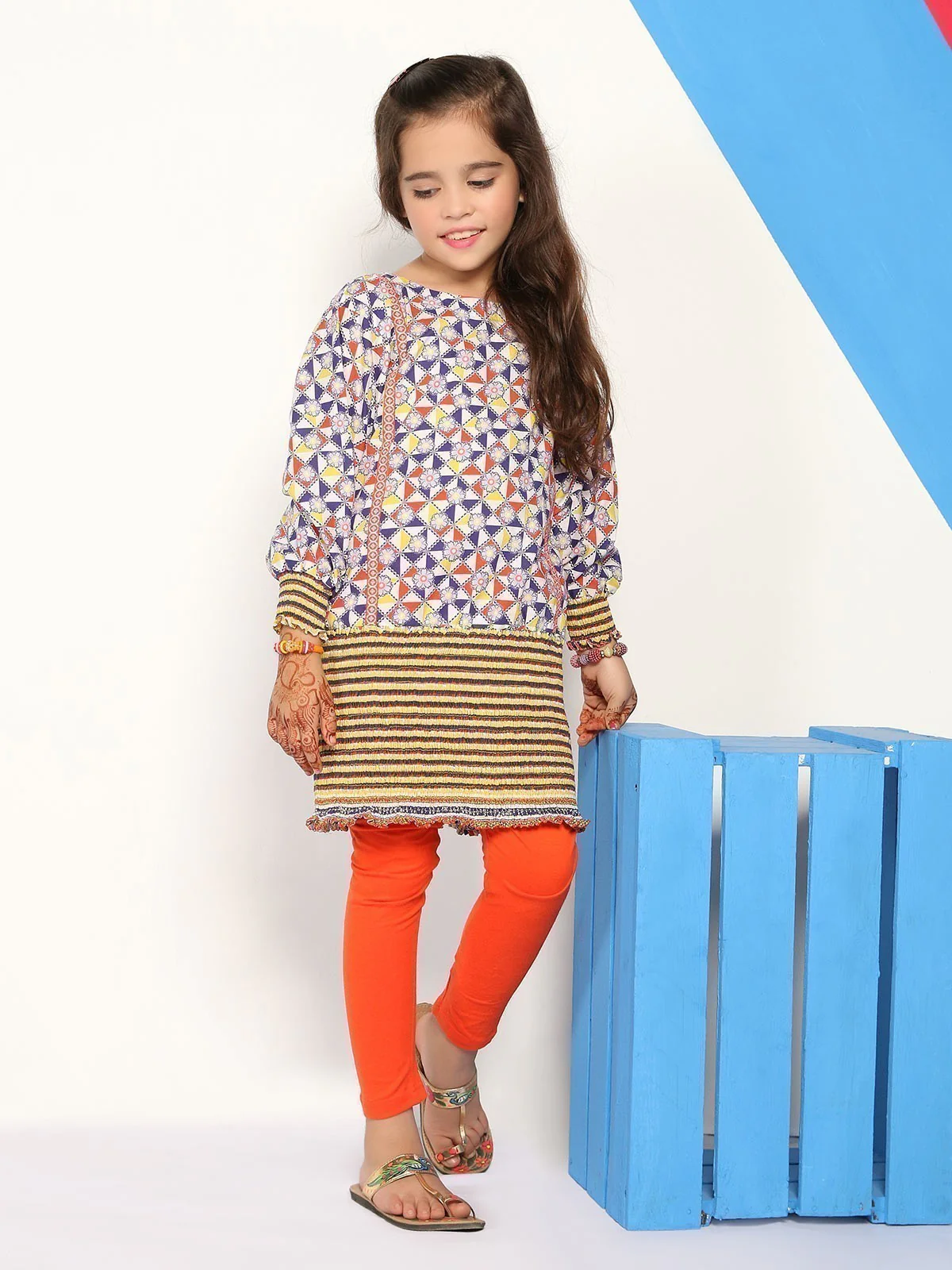 Printed Cambric Shirt - EGTKP19-70168