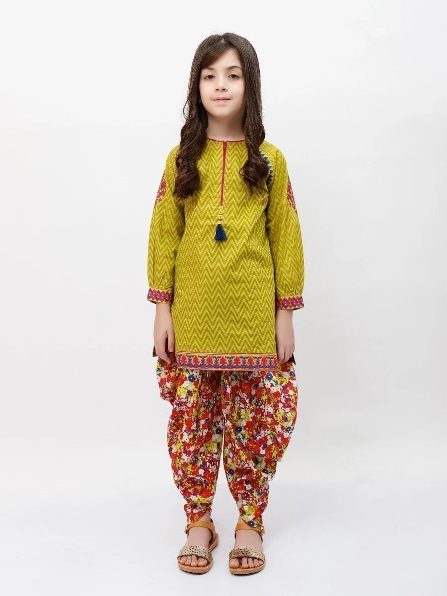 Printed Lawn Shirt Trouser - EGTKP20-70190 (2-Pcs)