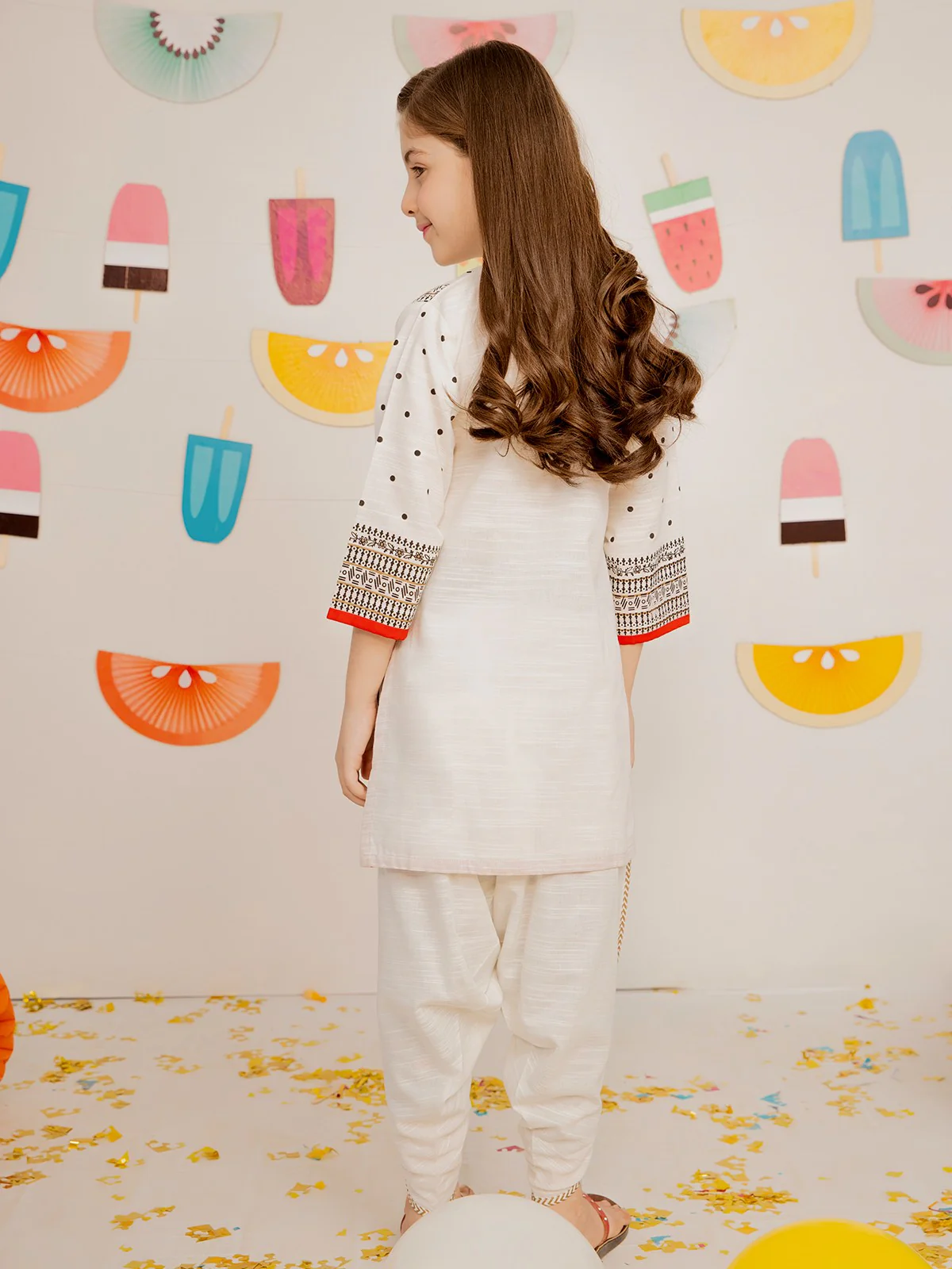 Printed Khaddar Shirt Trouser - EGTKP21-70235 (2-Pcs) - Image 3