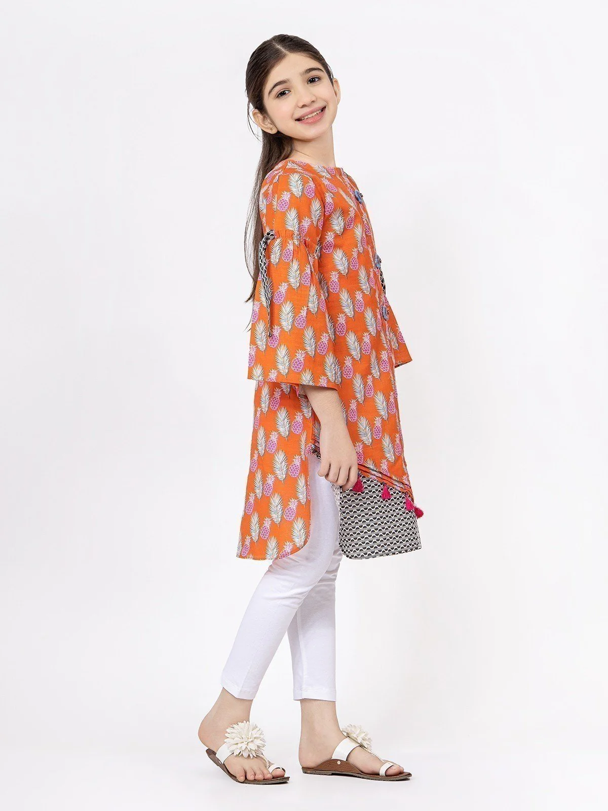 Printed Khaddar Shirt - EGTKP21-70318 - Image 3