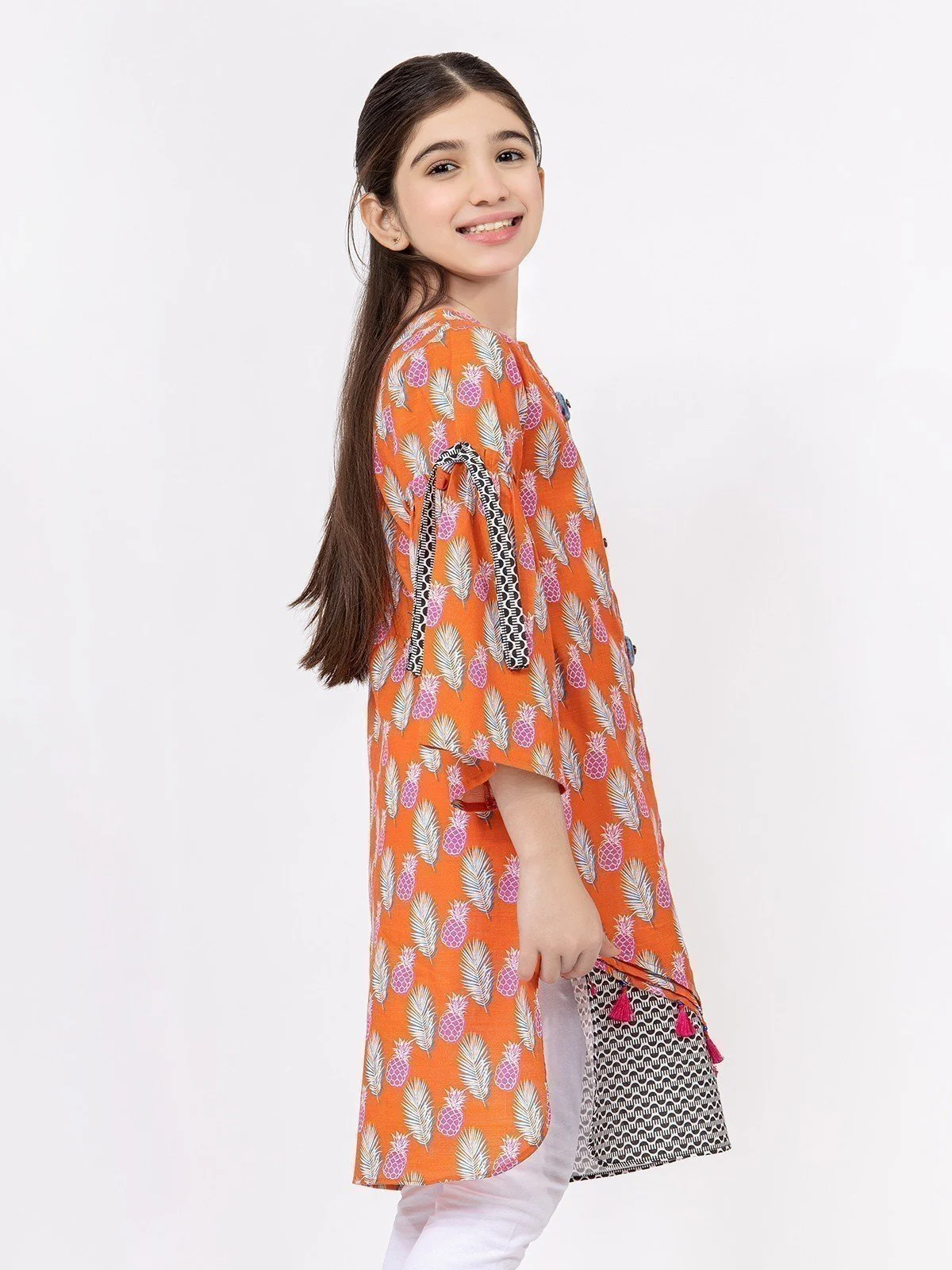 Printed Khaddar Shirt - EGTKP21-70318 - Image 4
