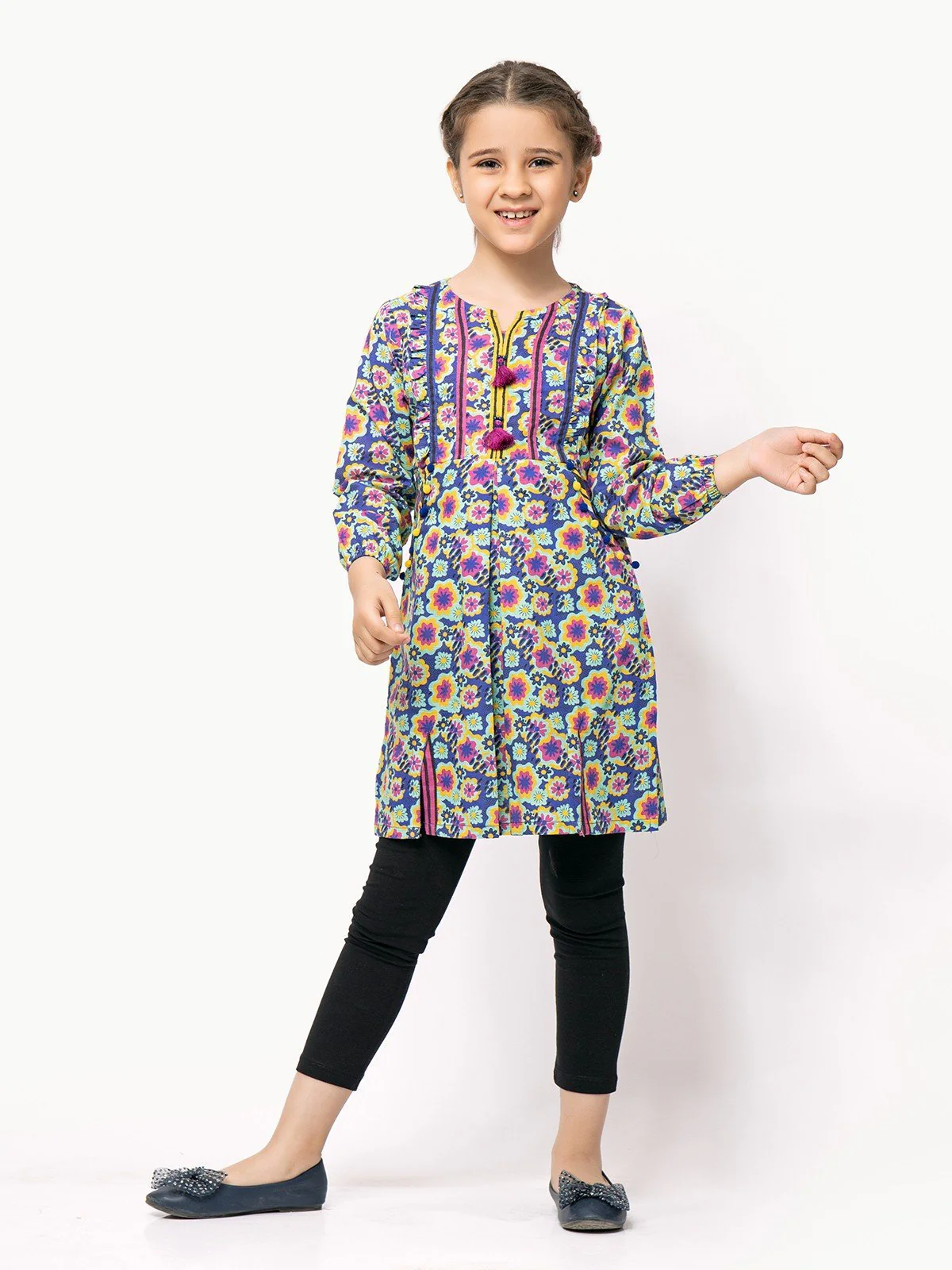 Printed Khaddar Shirt - EGTKP21-70334