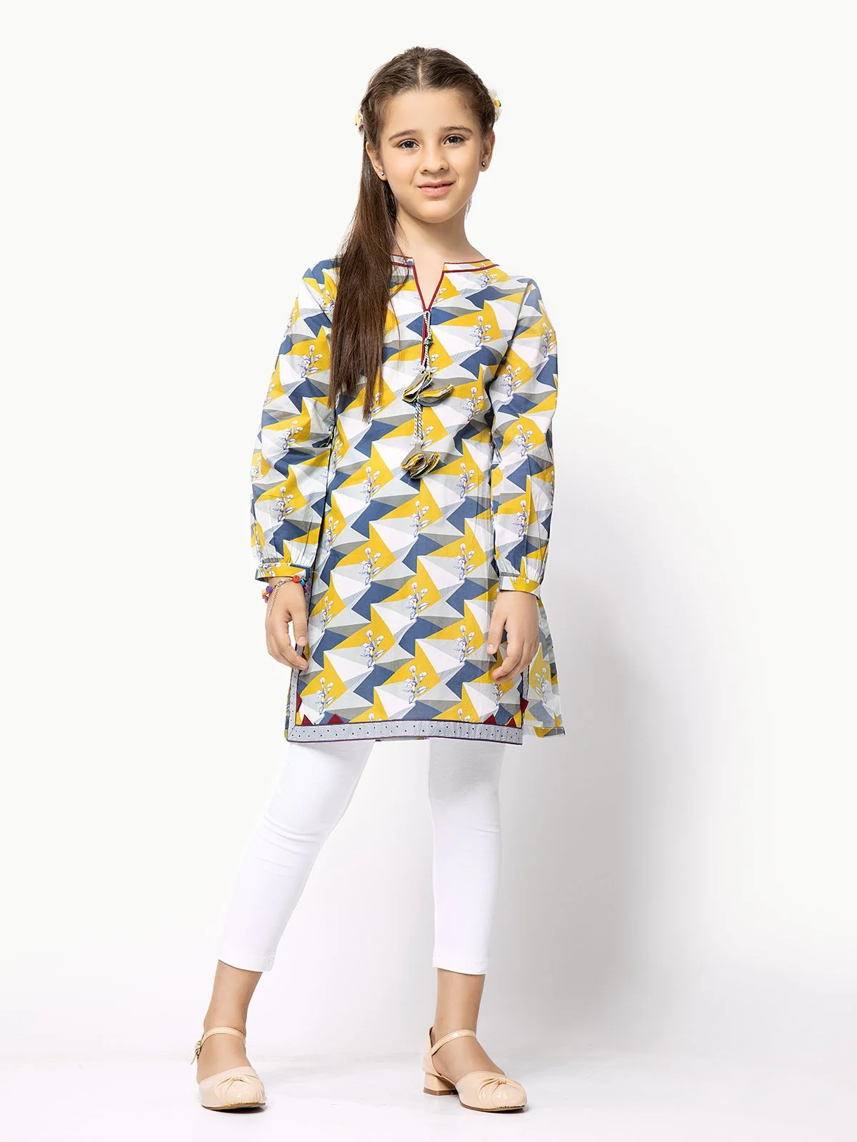 Printed Cambric Shirt - EGTKP22-70257