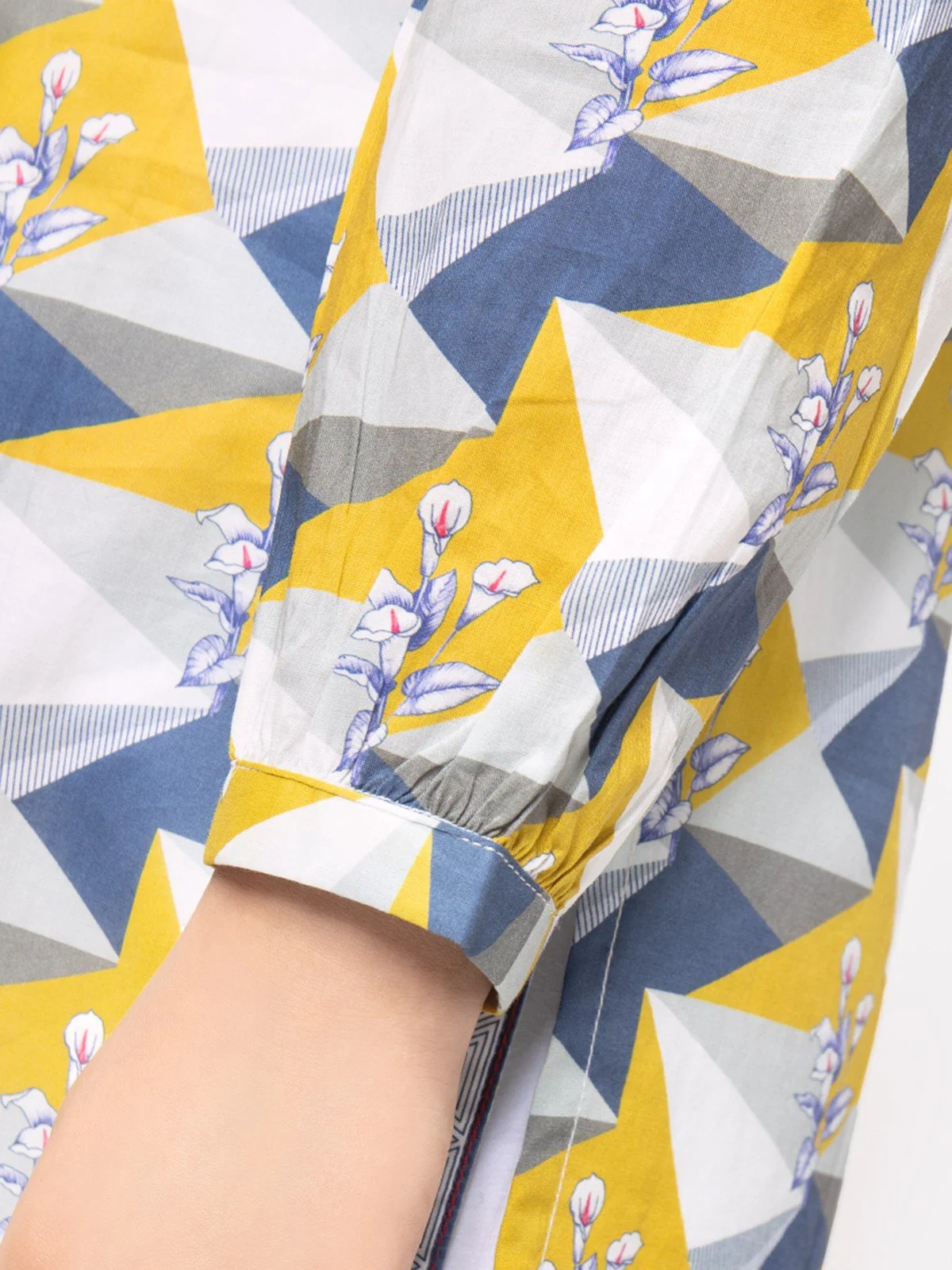 Printed Cambric Shirt - EGTKP22-70257 - Image 5