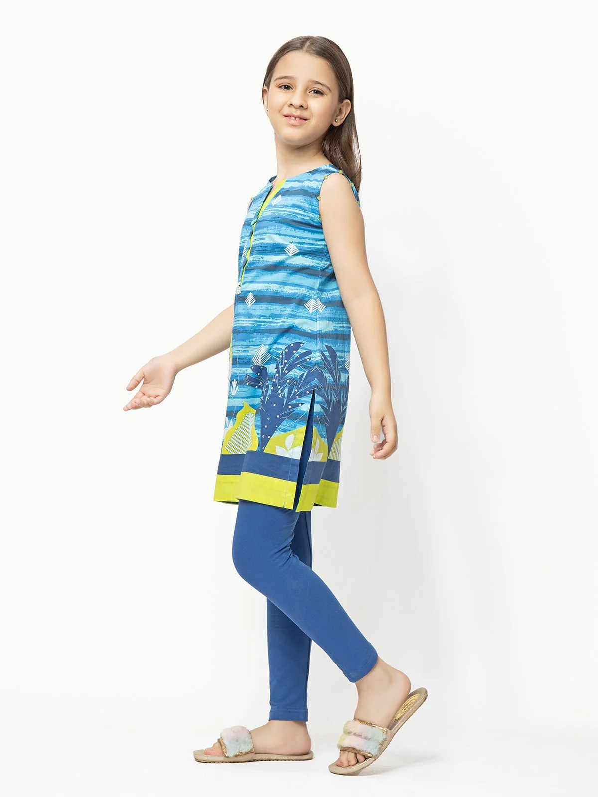 Printed Lawn Shirt - EGTKP22-70289 - Image 3